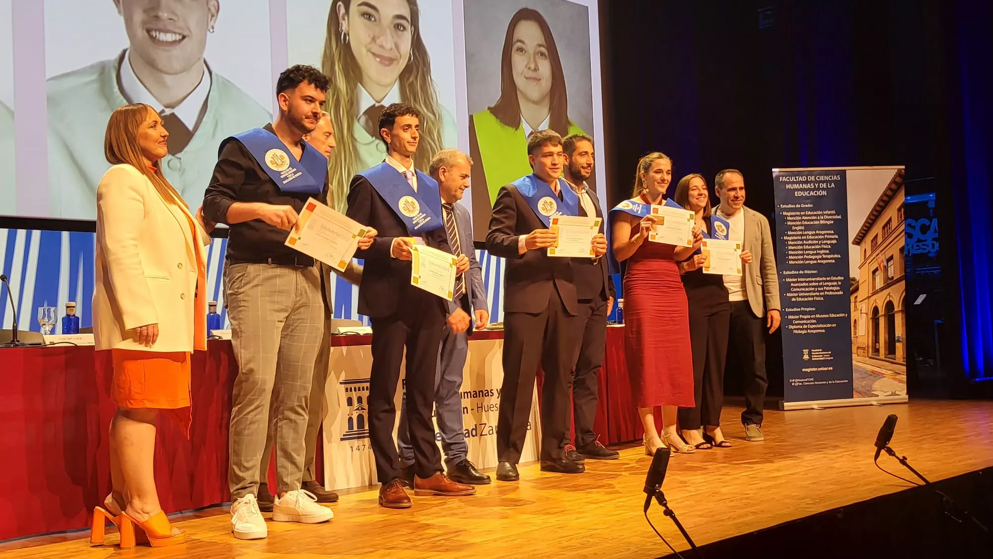 Graduación Facultad de Ciencias Humanas y de la Eduación. Foto Javier García Antón