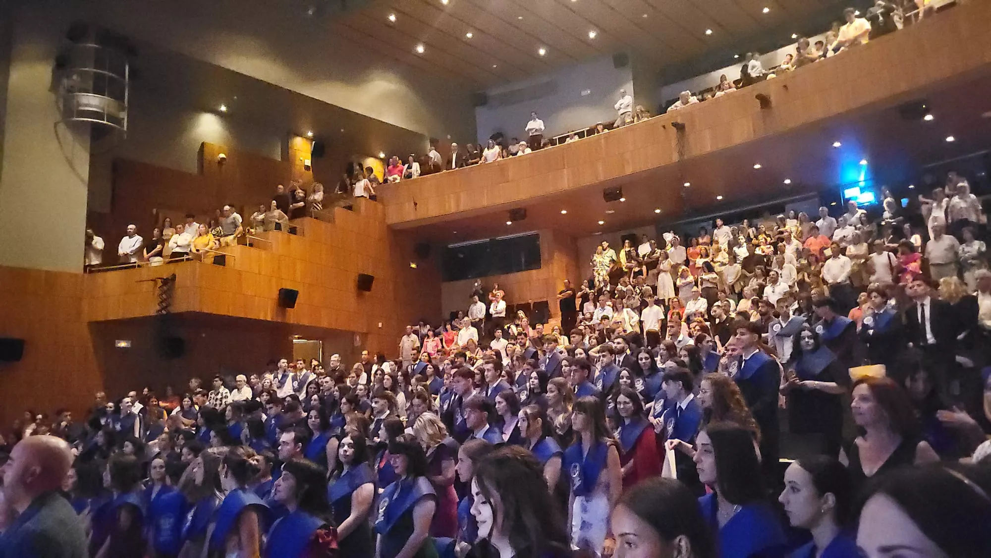 Graduación Facultad de Ciencias Humanas y de la Eduación. Foto Javier García Antón