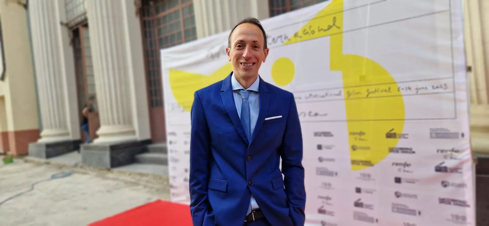 Alfombra roja del 53º Festival Internacional de Cine de Huesca. Foto Myriam Martínez