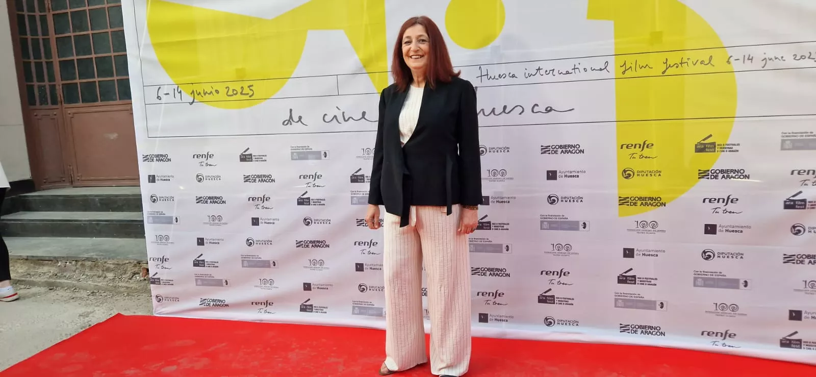 Alfombra roja del 53º Festival Internacional de Cine de Huesca. Foto Myriam Martínez