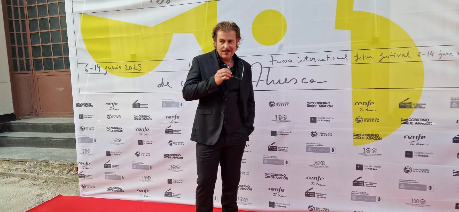 Alfombra roja del 53º Festival Internacional de Cine de Huesca. Foto Myriam Martínez