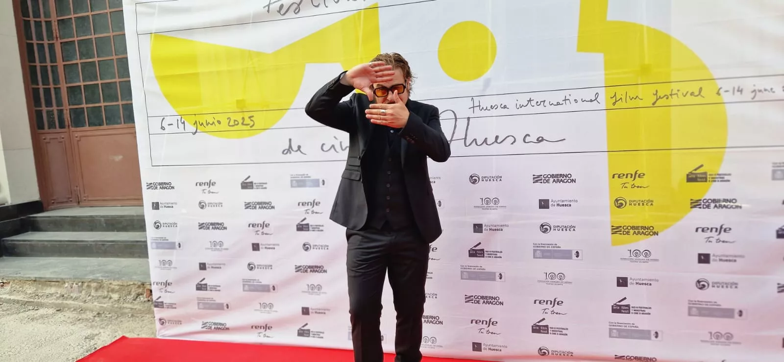 Alfombra roja del 53º Festival Internacional de Cine de Huesca. Foto Myriam Martínez