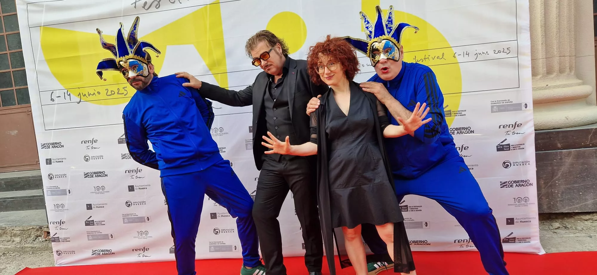 Alfombra roja del 53º Festival Internacional de Cine de Huesca. Foto Myriam Martínez