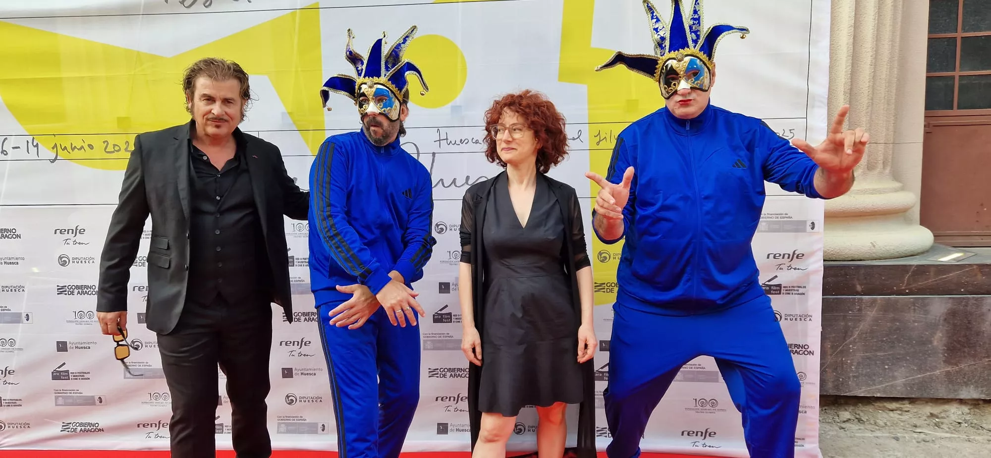 Alfombra roja del 53º Festival Internacional de Cine de Huesca. Foto Myriam Martínez