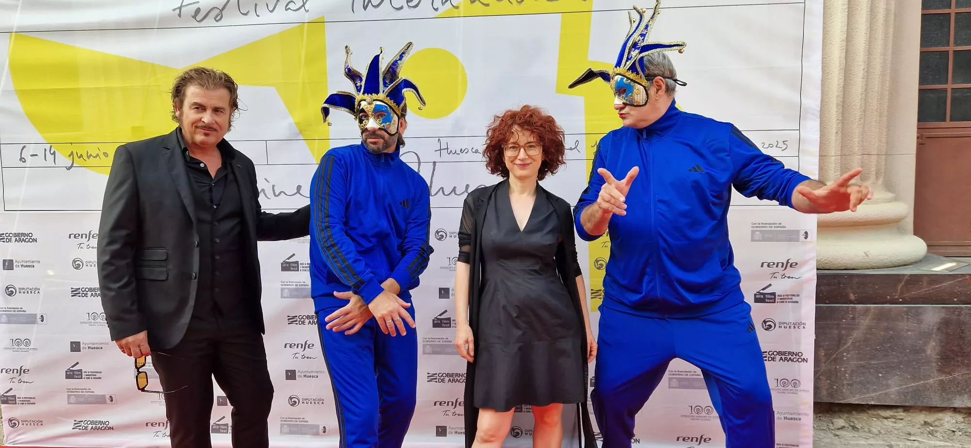 Alfombra roja del 53º Festival Internacional de Cine de Huesca. Foto Myriam Martínez
