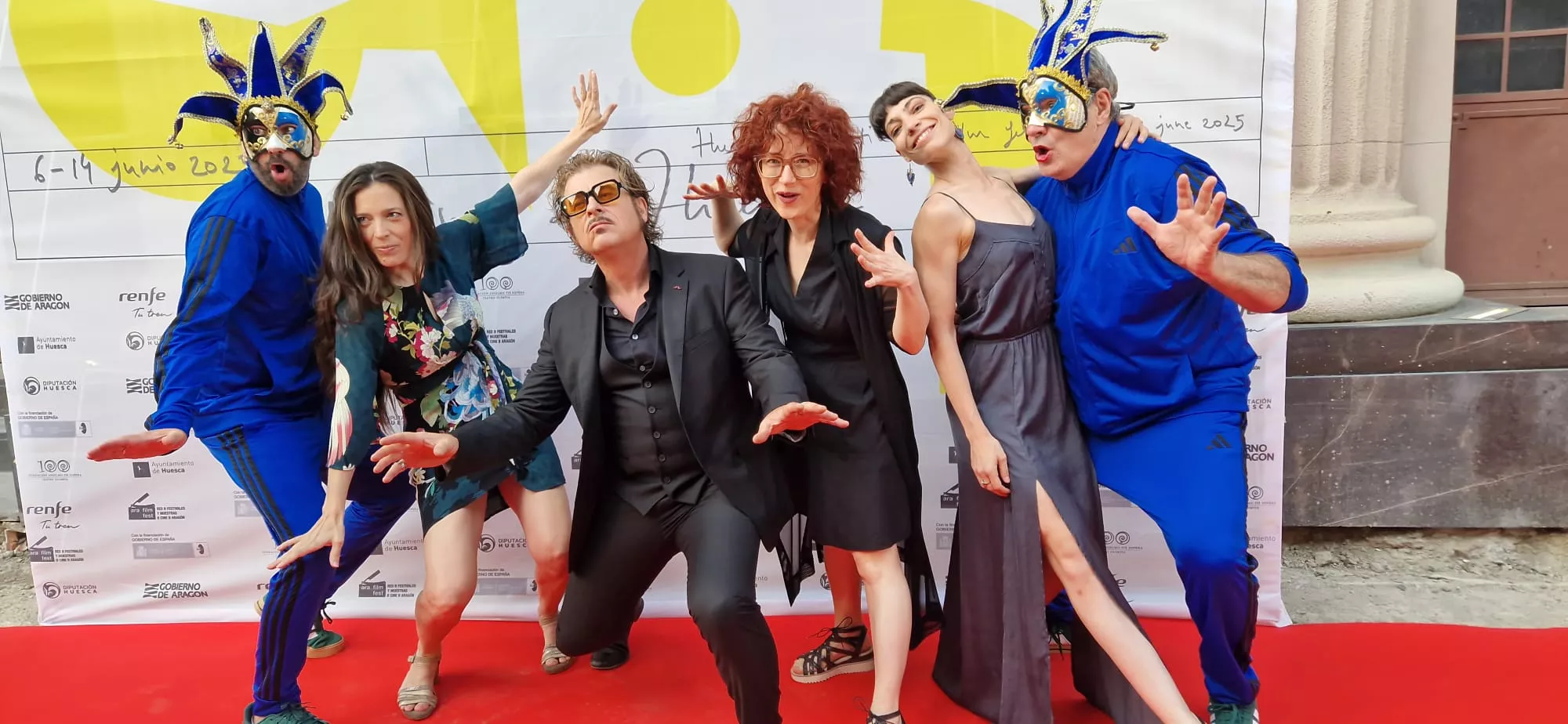 Alfombra roja del 53º Festival Internacional de Cine de Huesca. Foto Myriam Martínez