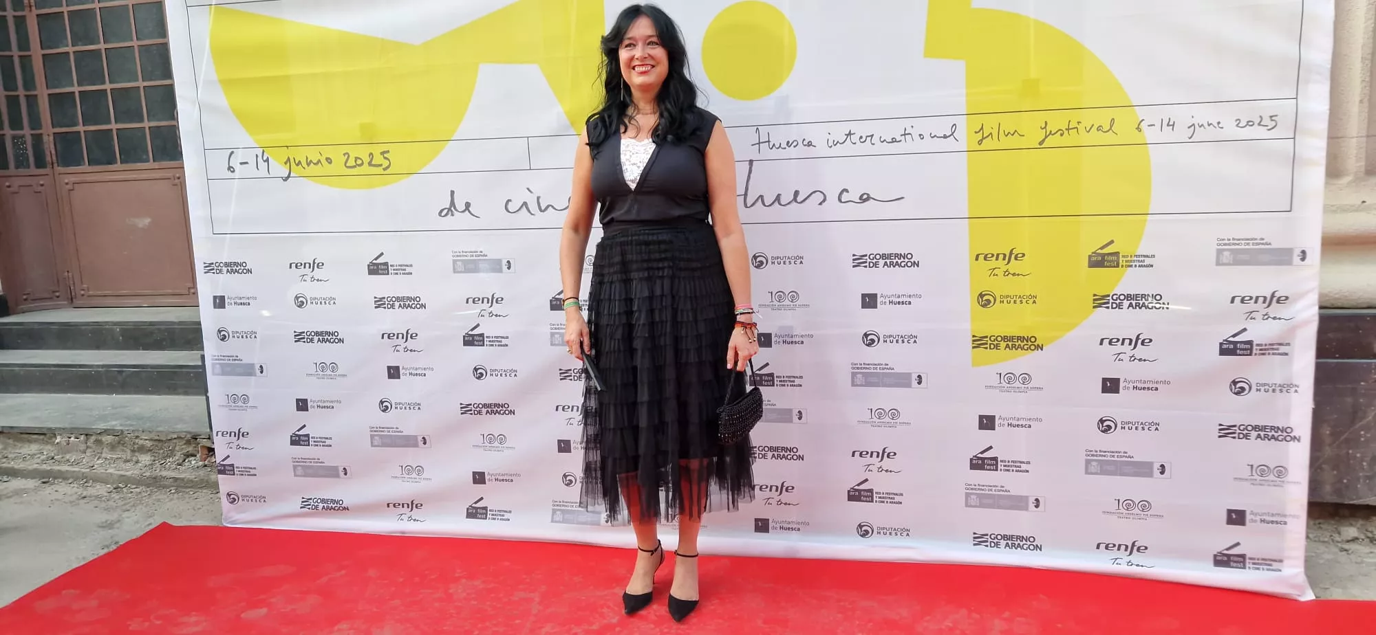 Alfombra roja del 53º Festival Internacional de Cine de Huesca. Foto Myriam Martínez