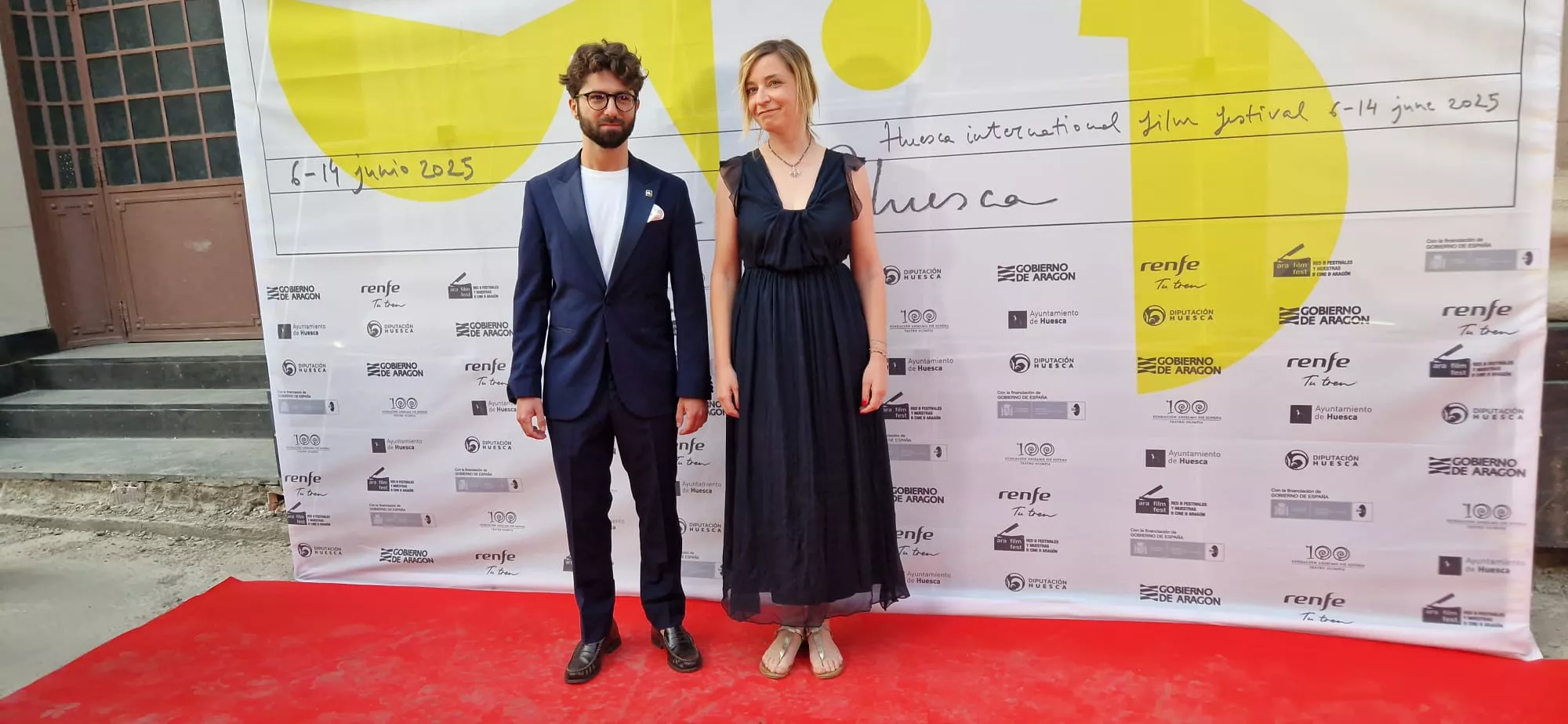 Alfombra roja del 53º Festival Internacional de Cine de Huesca. Foto Myriam Martínez