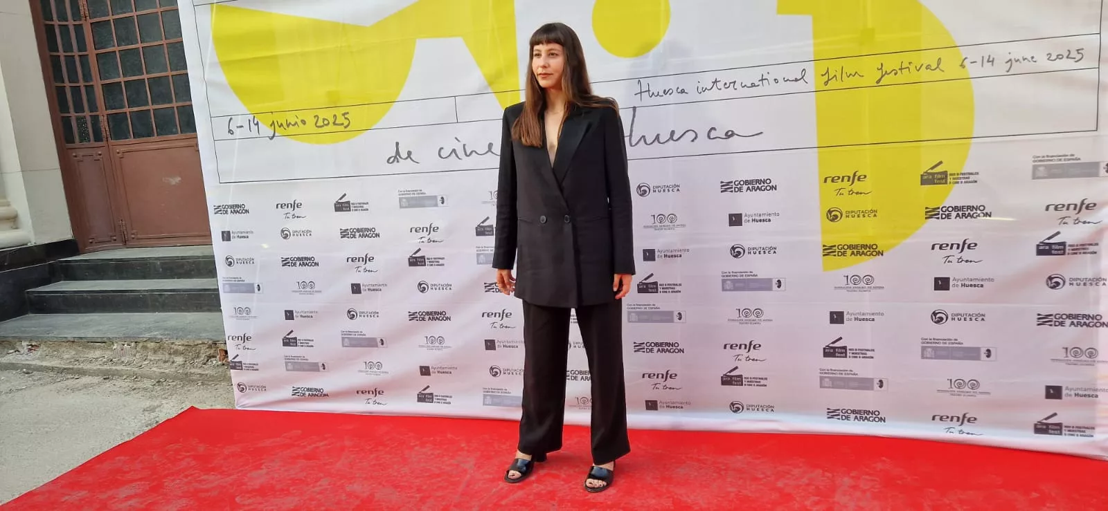 Alfombra roja del 53º Festival Internacional de Cine de Huesca. Foto Myriam Martínez