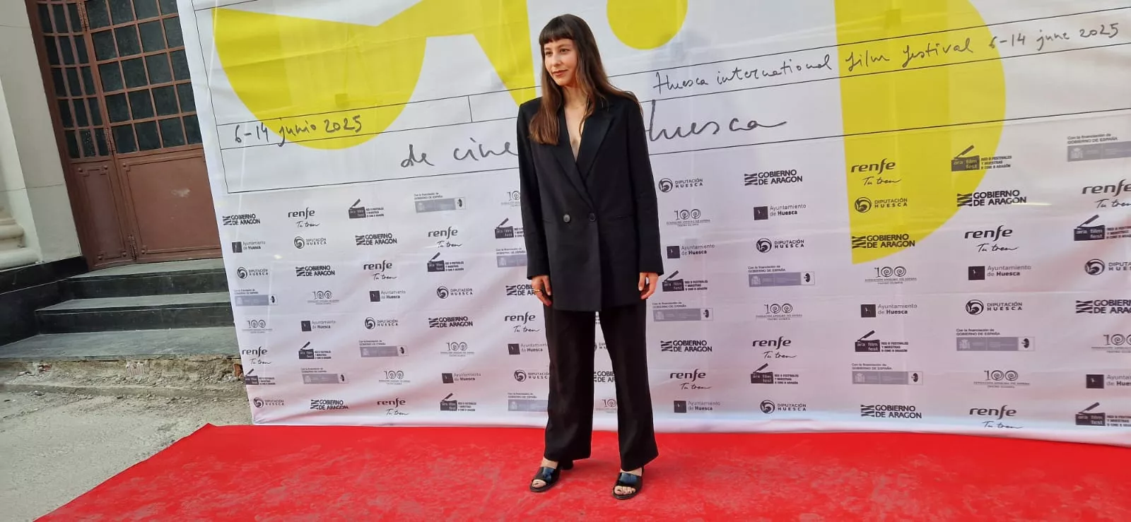 Alfombra roja del 53º Festival Internacional de Cine de Huesca. Foto Myriam Martínez