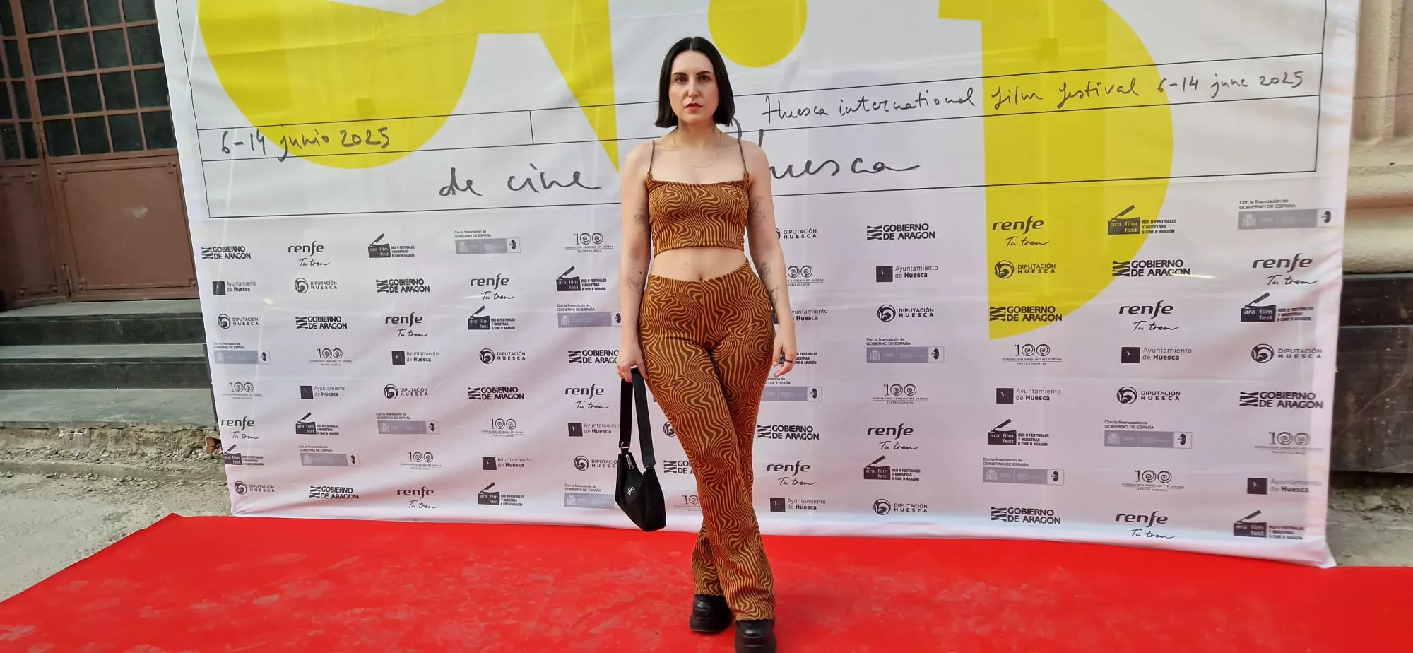 Alfombra roja del 53º Festival Internacional de Cine de Huesca. Foto Myriam Martínez