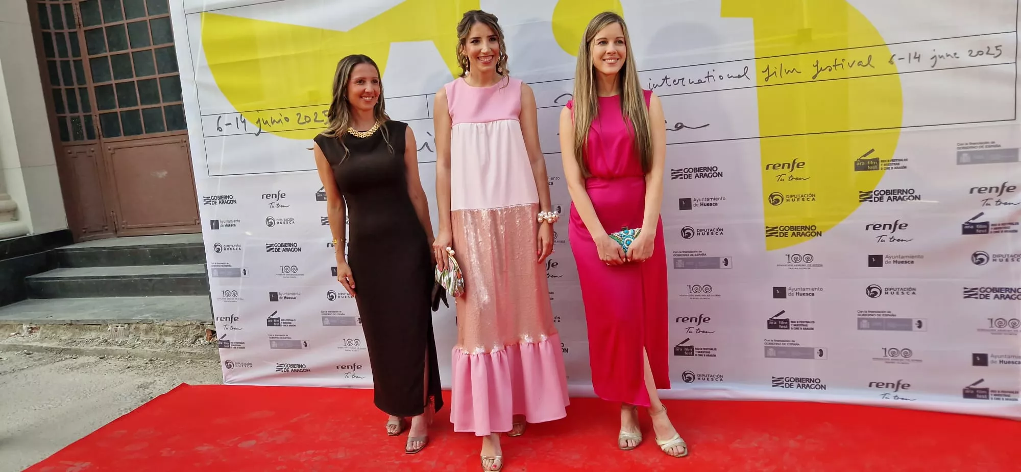 Alfombra roja del 53º Festival Internacional de Cine de Huesca. Foto Myriam Martínez