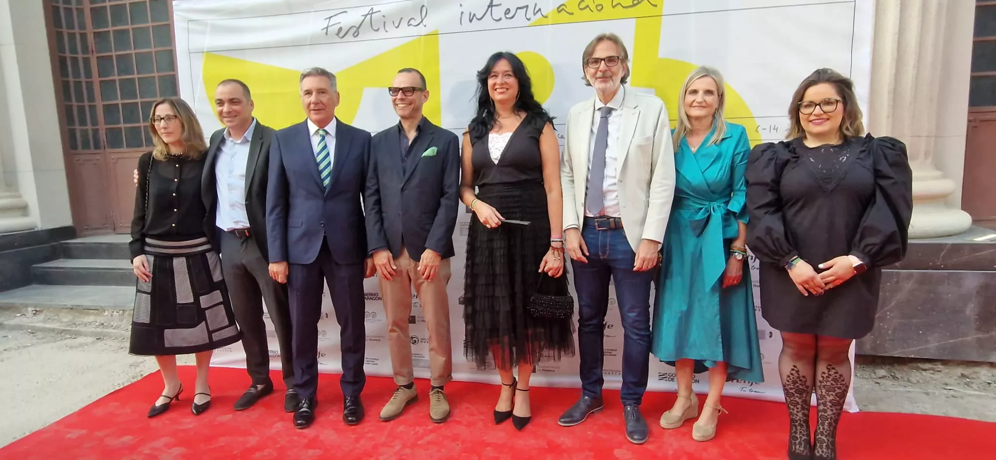 Alfombra roja del 53º Festival Internacional de Cine de Huesca. Foto Myriam Martínez