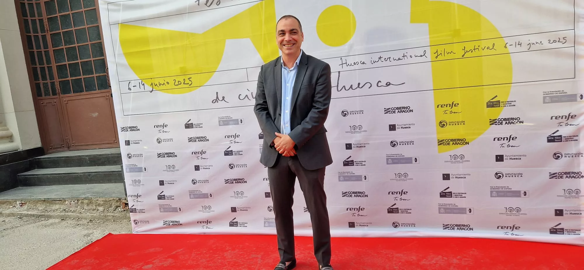 Alfombra roja del 53º Festival Internacional de Cine de Huesca. Foto Myriam Martínez