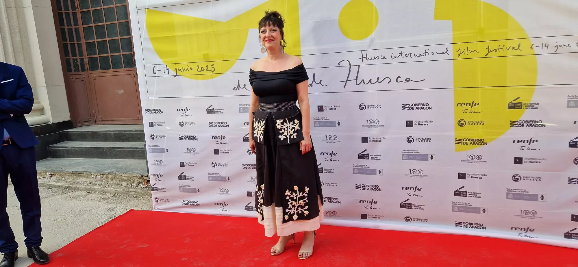 Alfombra roja del 53º Festival Internacional de Cine de Huesca. Foto Myriam Martínez