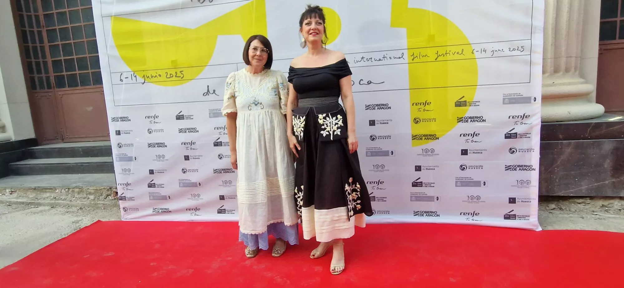 Alfombra roja del 53º Festival Internacional de Cine de Huesca. Foto Myriam Martínez