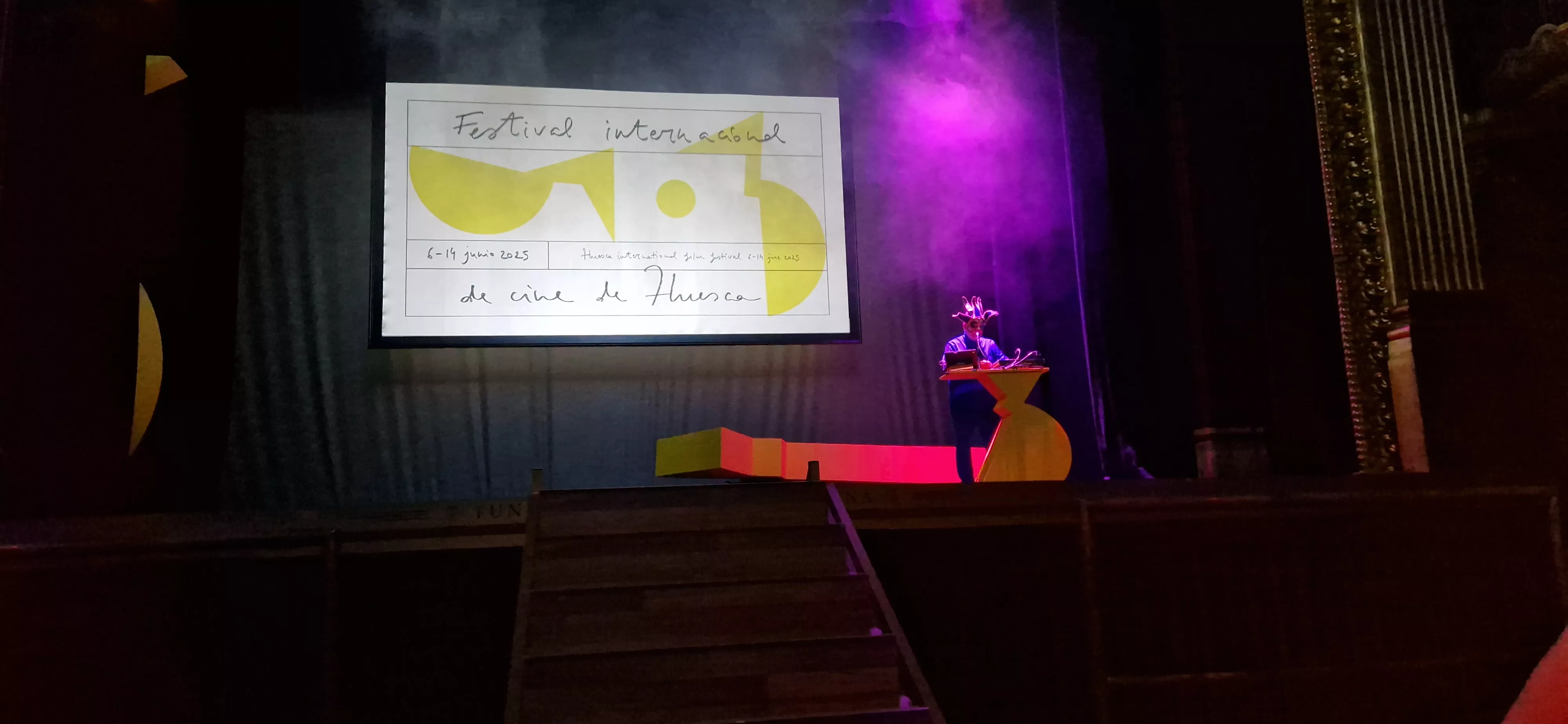 Gala de inauguración del 53 Festival Internacional de Cine de Huesca. Foto Myriam Martínez