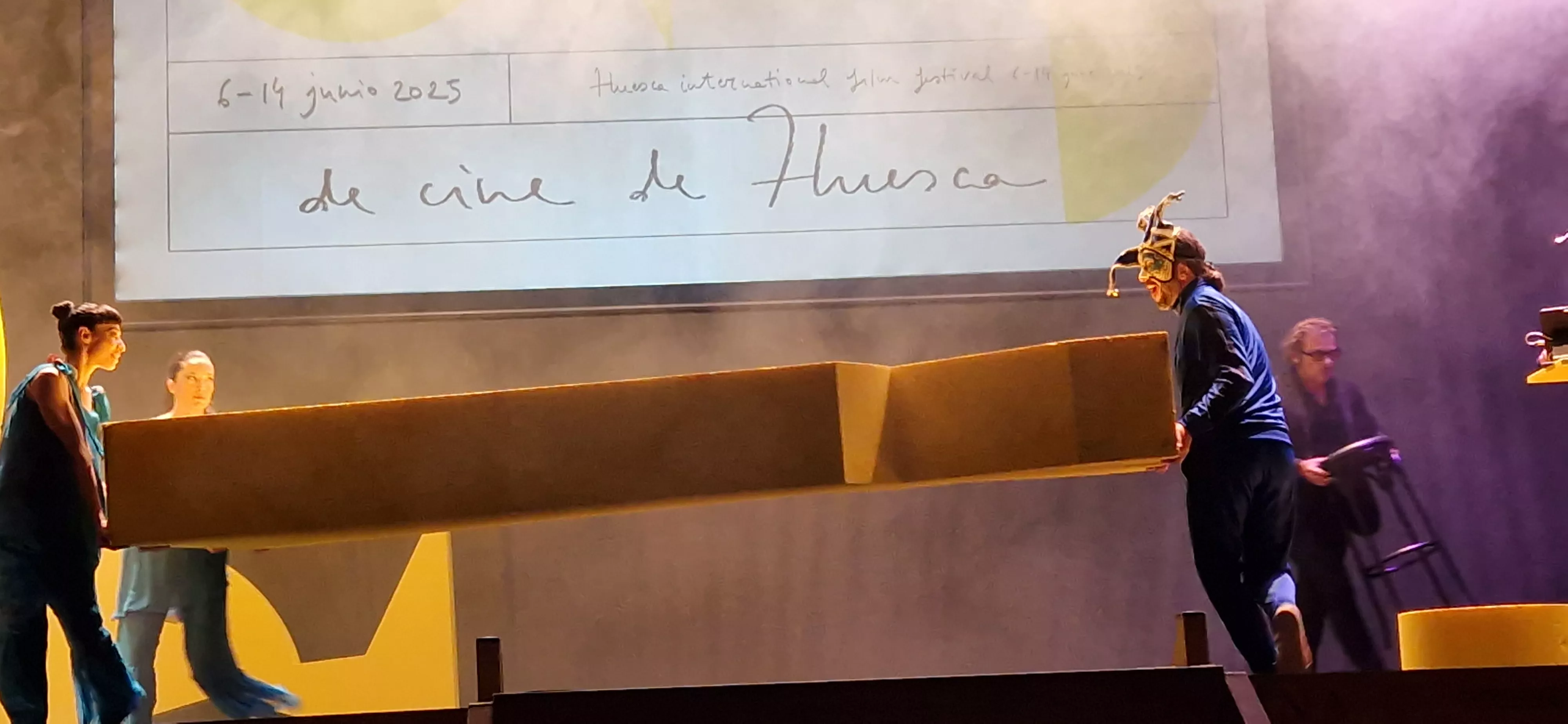 Gala de inauguración del 53 Festival Internacional de Cine de Huesca. Foto Myriam Martínez