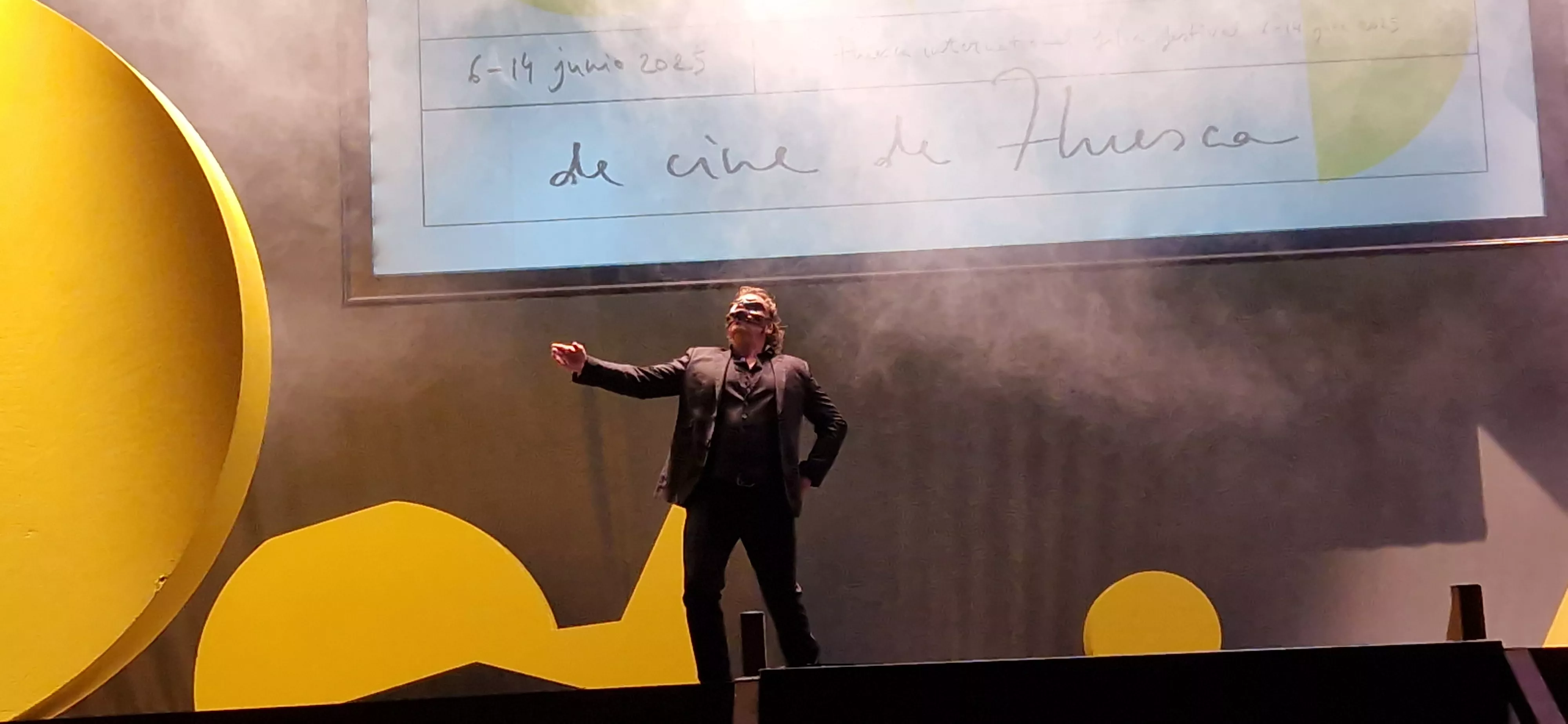 Gala de inauguración del 53 Festival Internacional de Cine de Huesca. Foto Myriam Martínez