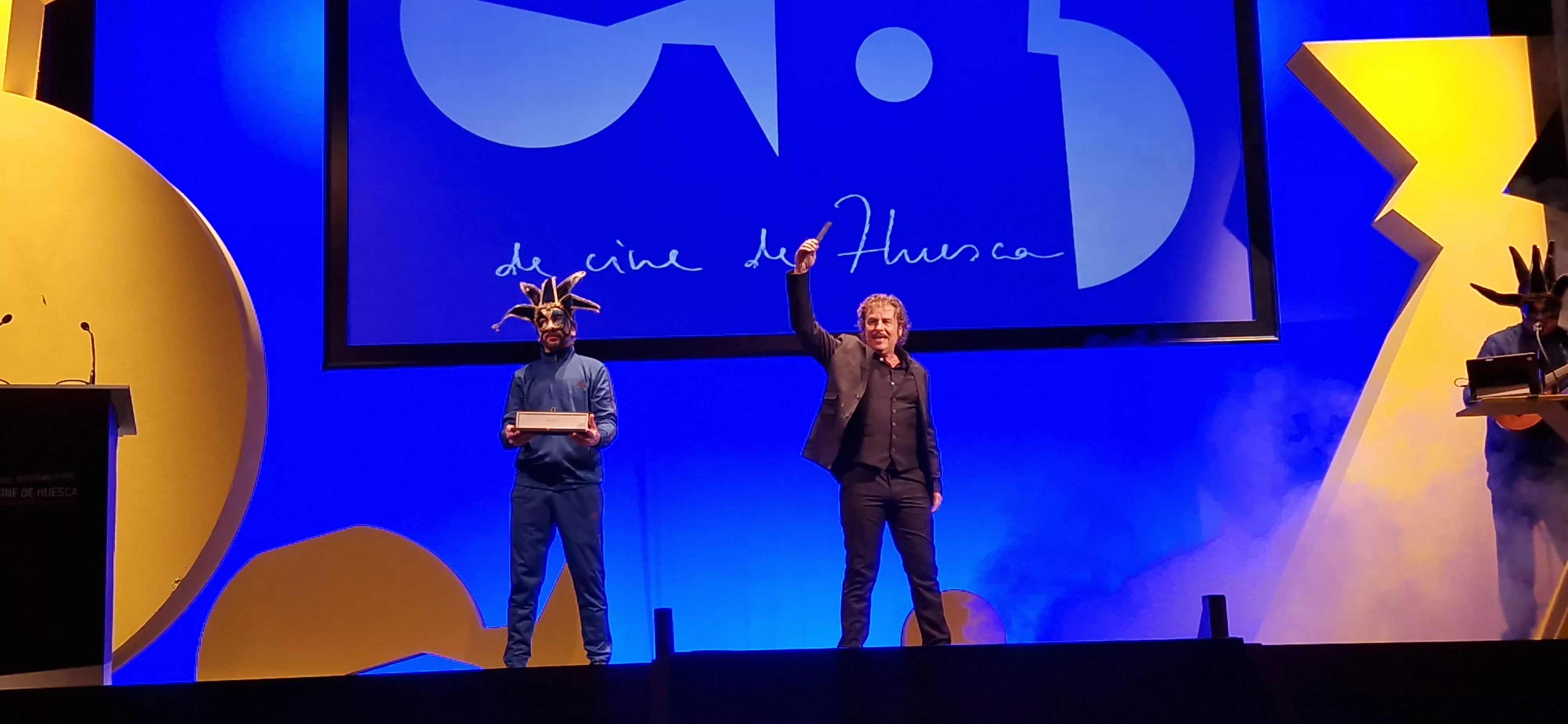 Gala de inauguración del 53 Festival Internacional de Cine de Huesca. Foto Myriam Martínez