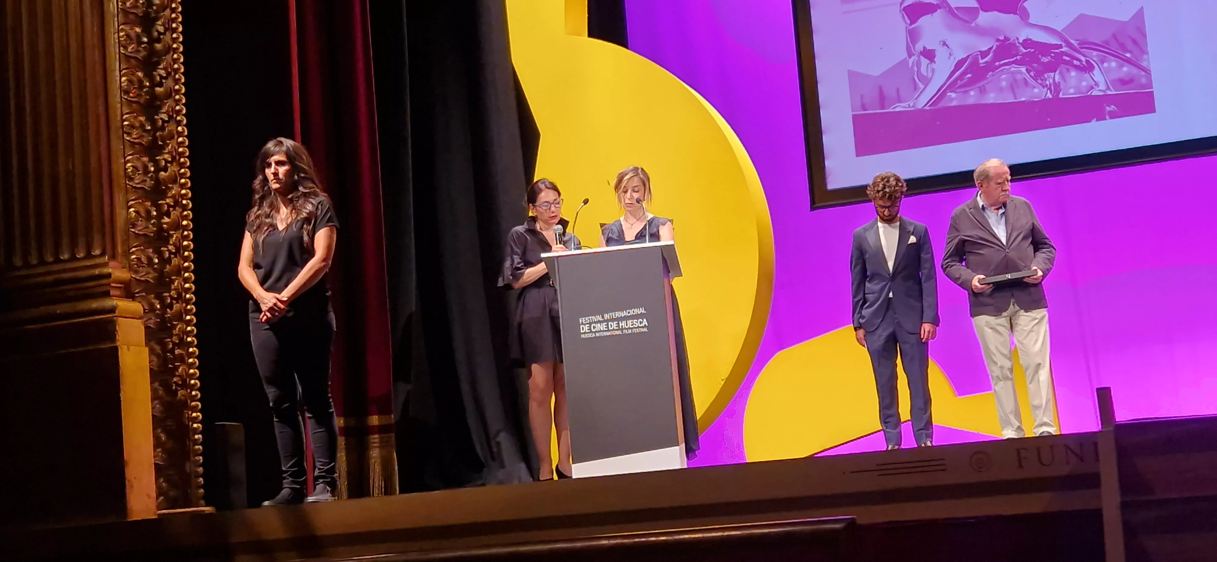 Premio Pepe Escriche para la Muestra de Cine de Venecia. Foto Myriam Martínez