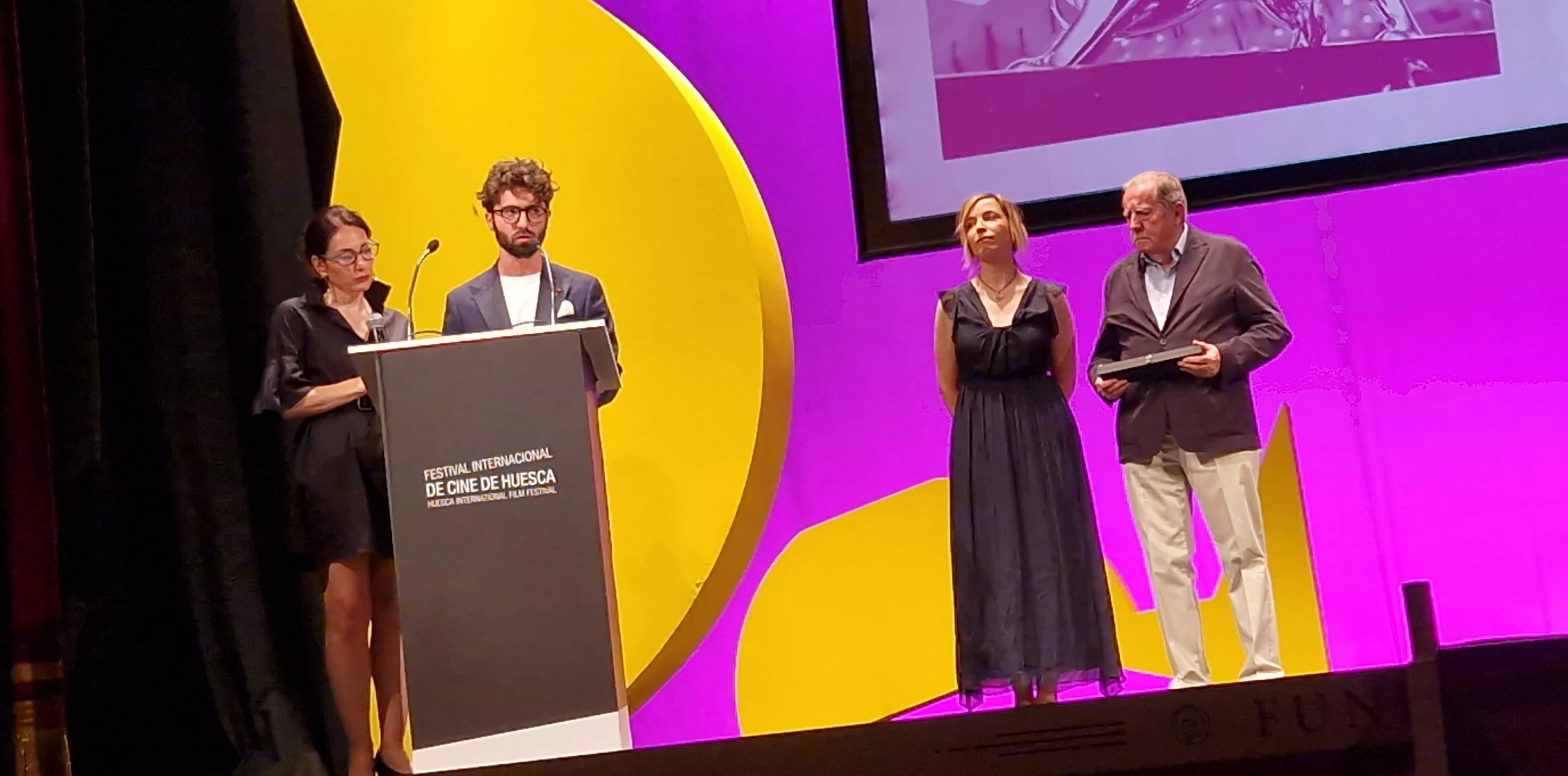 Premio Pepe Escriche para la Muestra de Cine de Venecia. Foto Myriam Martínez