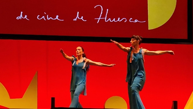 Gala de inauguración del 53 Festival Internacional de Cine de Huesca. Foto Myriam Martínez Gala de inauguración del 53 Festival Internacional de Cine de Huesca. Foto Myriam Martínez