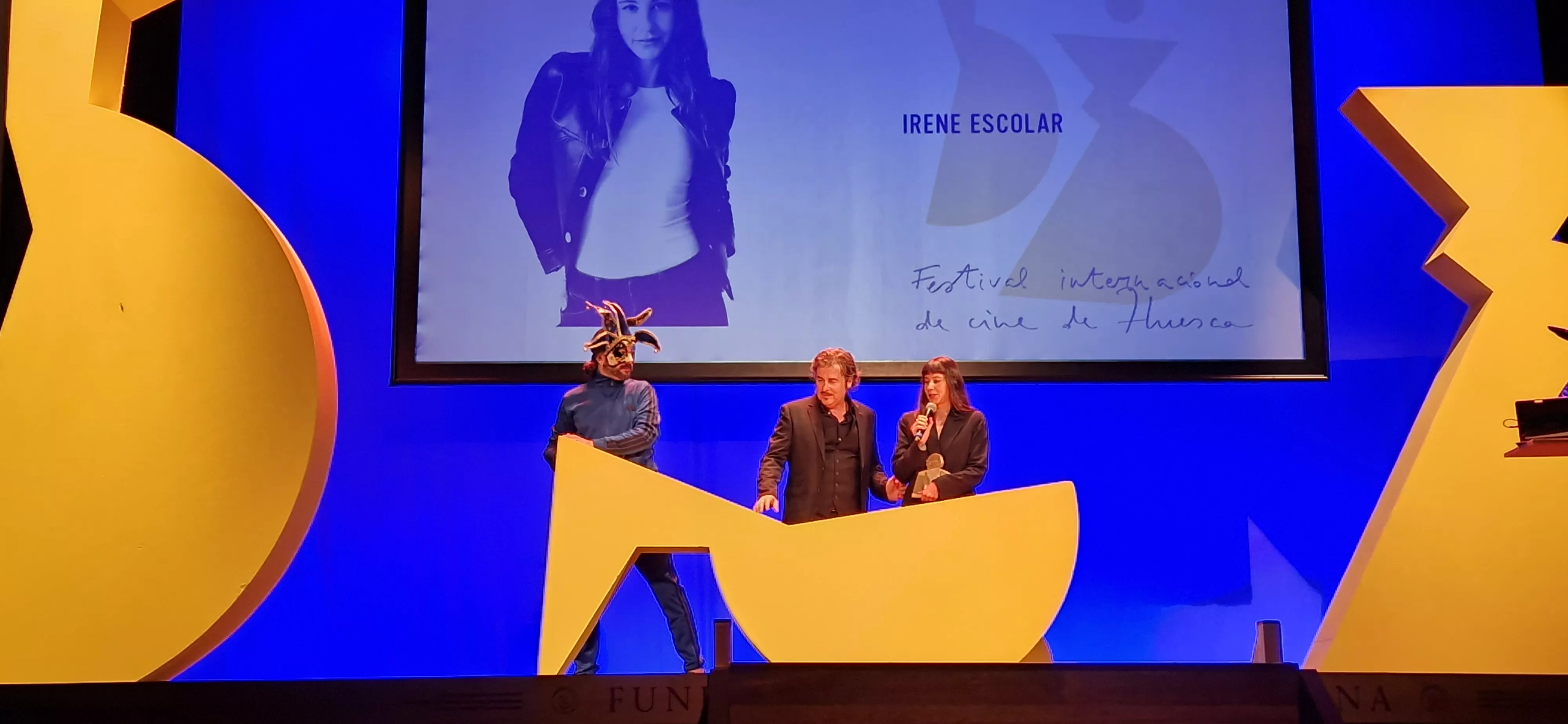 Gala de inauguración del 53 Festival Internacional de Cine de Huesca. Foto Myriam Martínez