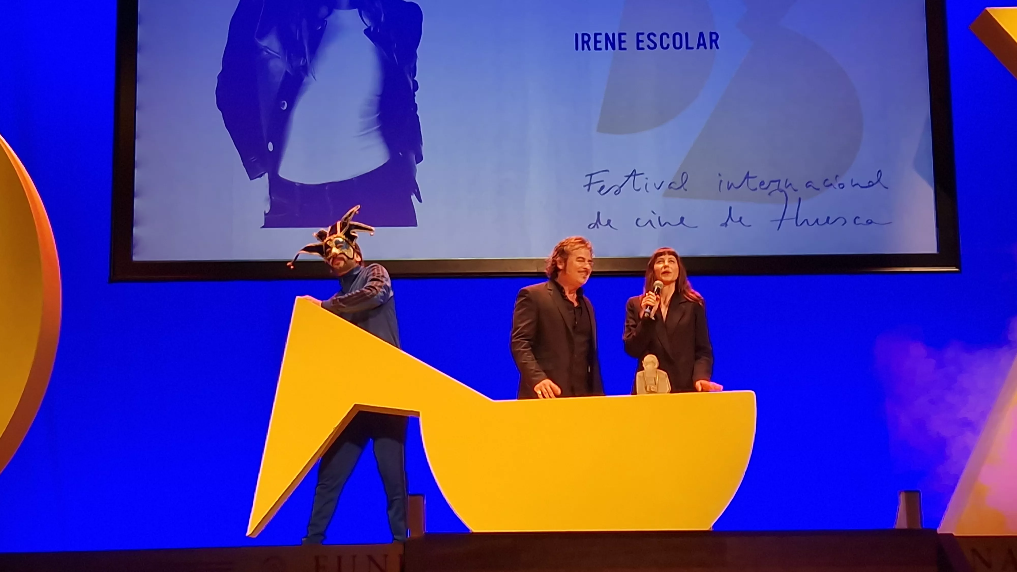 Gala de inauguración del 53 Festival Internacional de Cine de Huesca. Foto Myriam Martínez