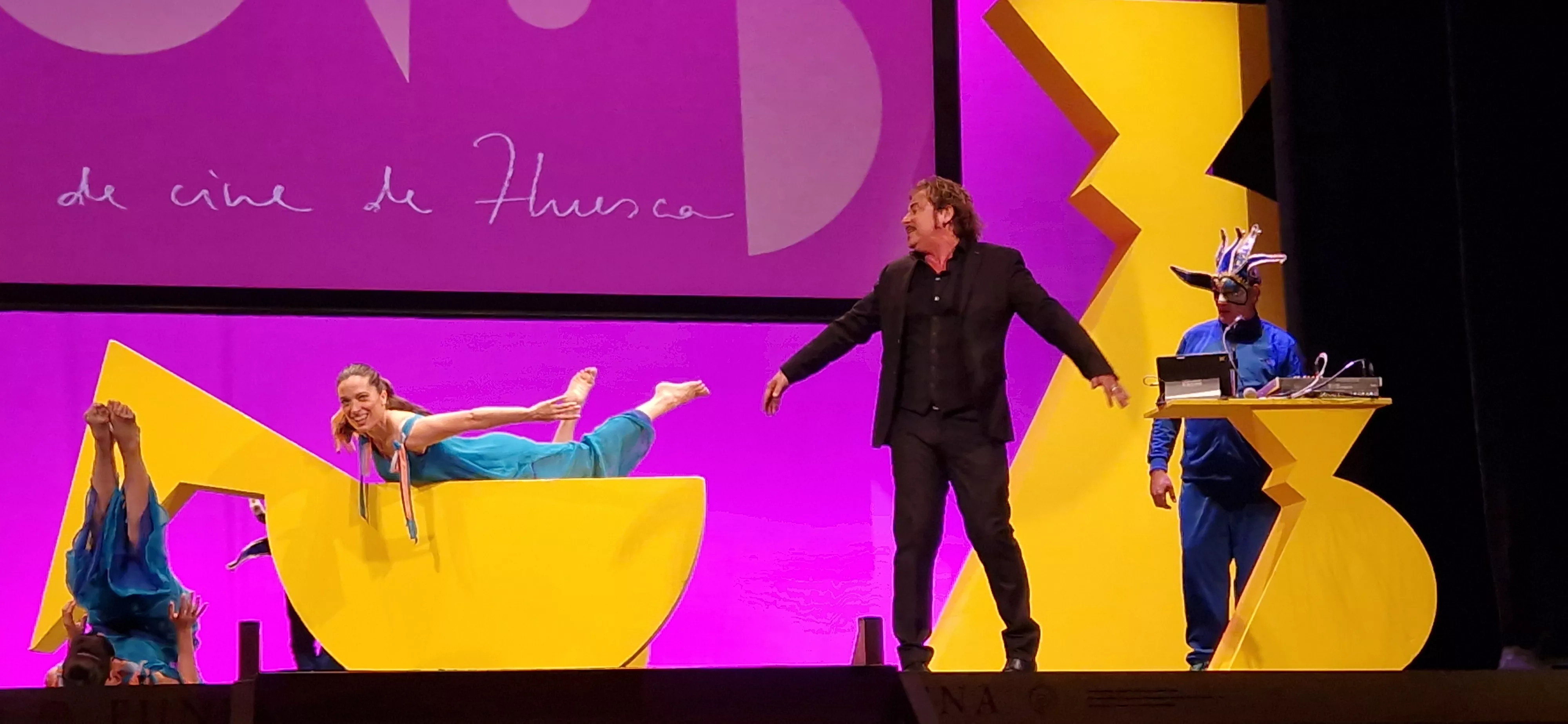 Gala de inauguración del 53 Festival Internacional de Cine de Huesca. Foto Myriam Martínez