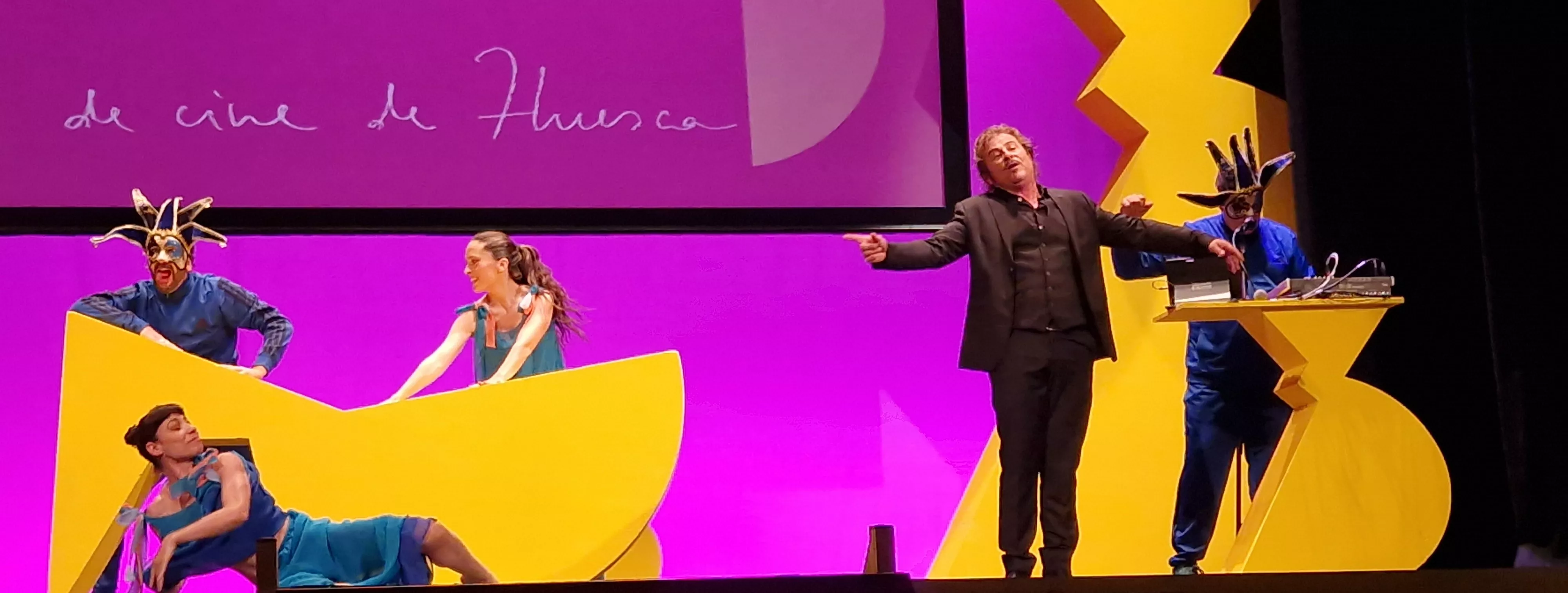 Gala de inauguración del 53 Festival Internacional de Cine de Huesca. Foto Myriam Martínez