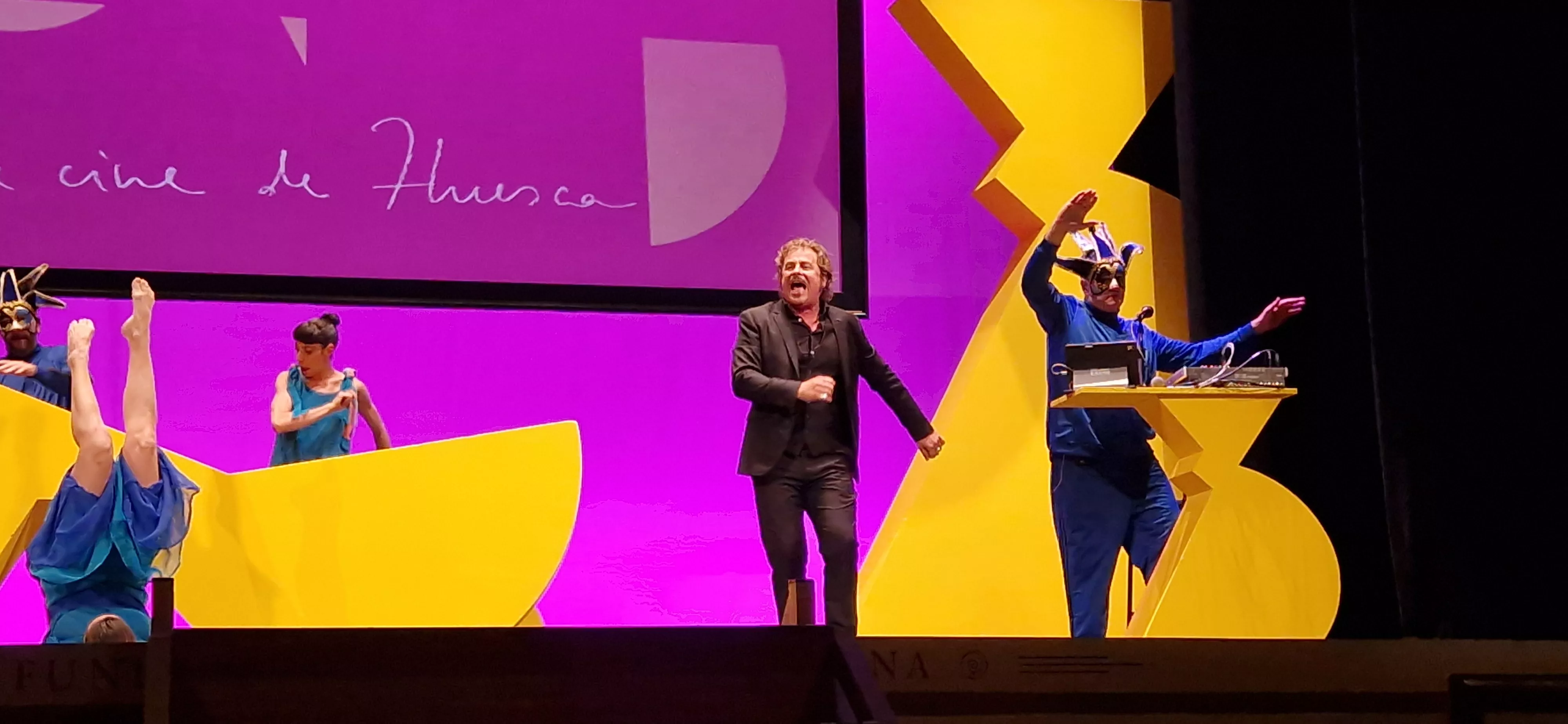 Gala de inauguración del 53 Festival Internacional de Cine de Huesca. Foto Myriam Martínez