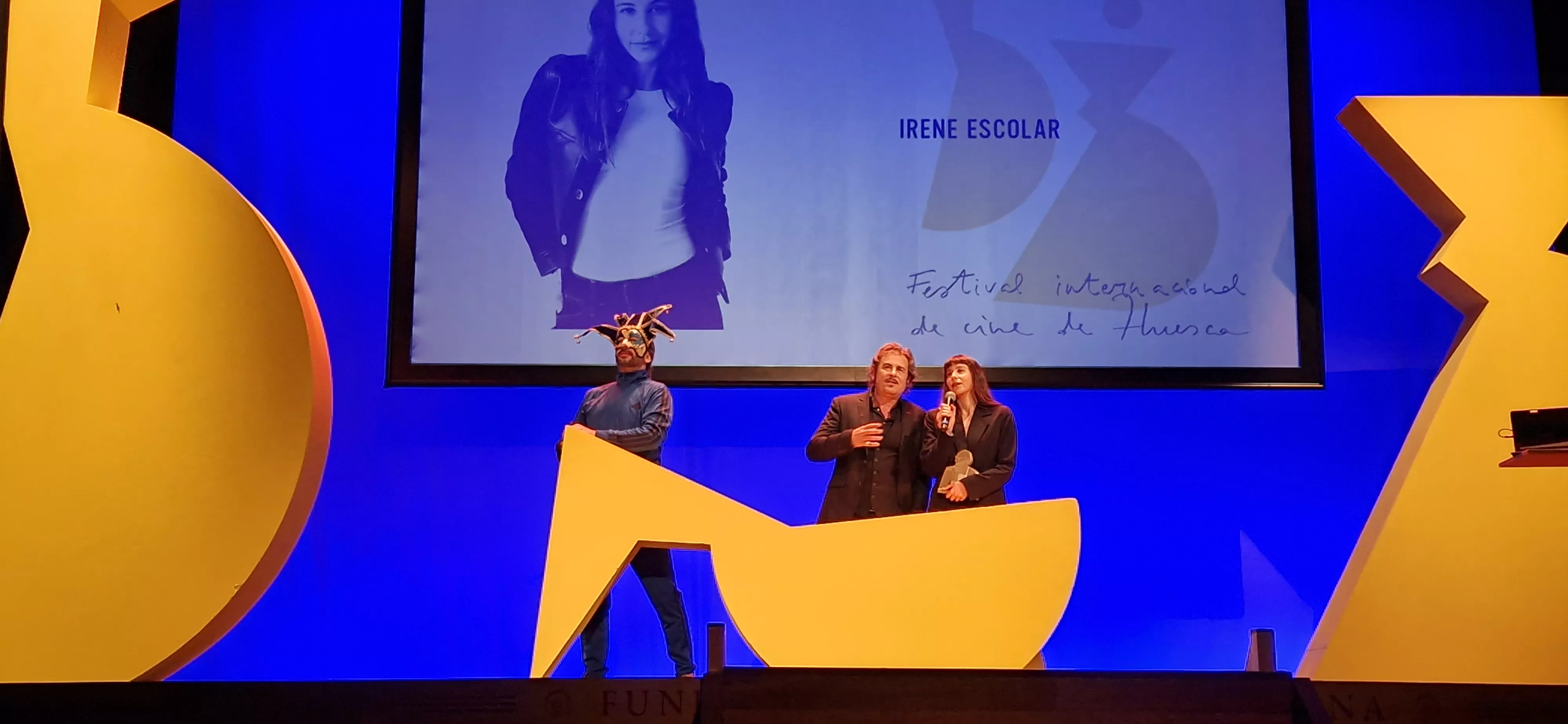 Gala de inauguración del 53 Festival Internacional de Cine de Huesca. Foto Myriam Martínez