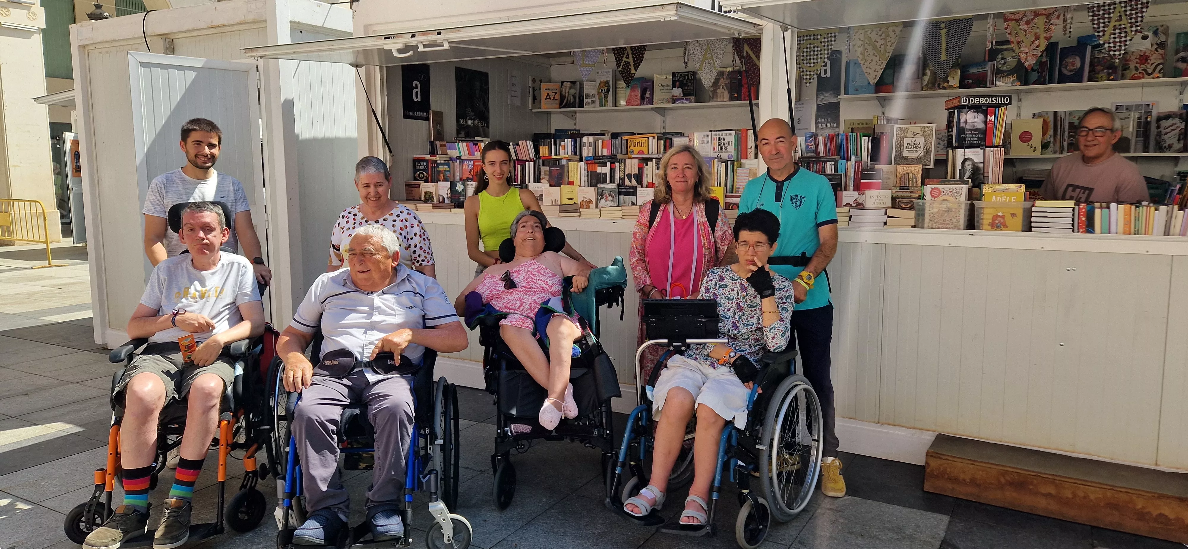 Jornada del sábado de la 41ª Feria del Libro de Huesca. Foto Myriam Martínez