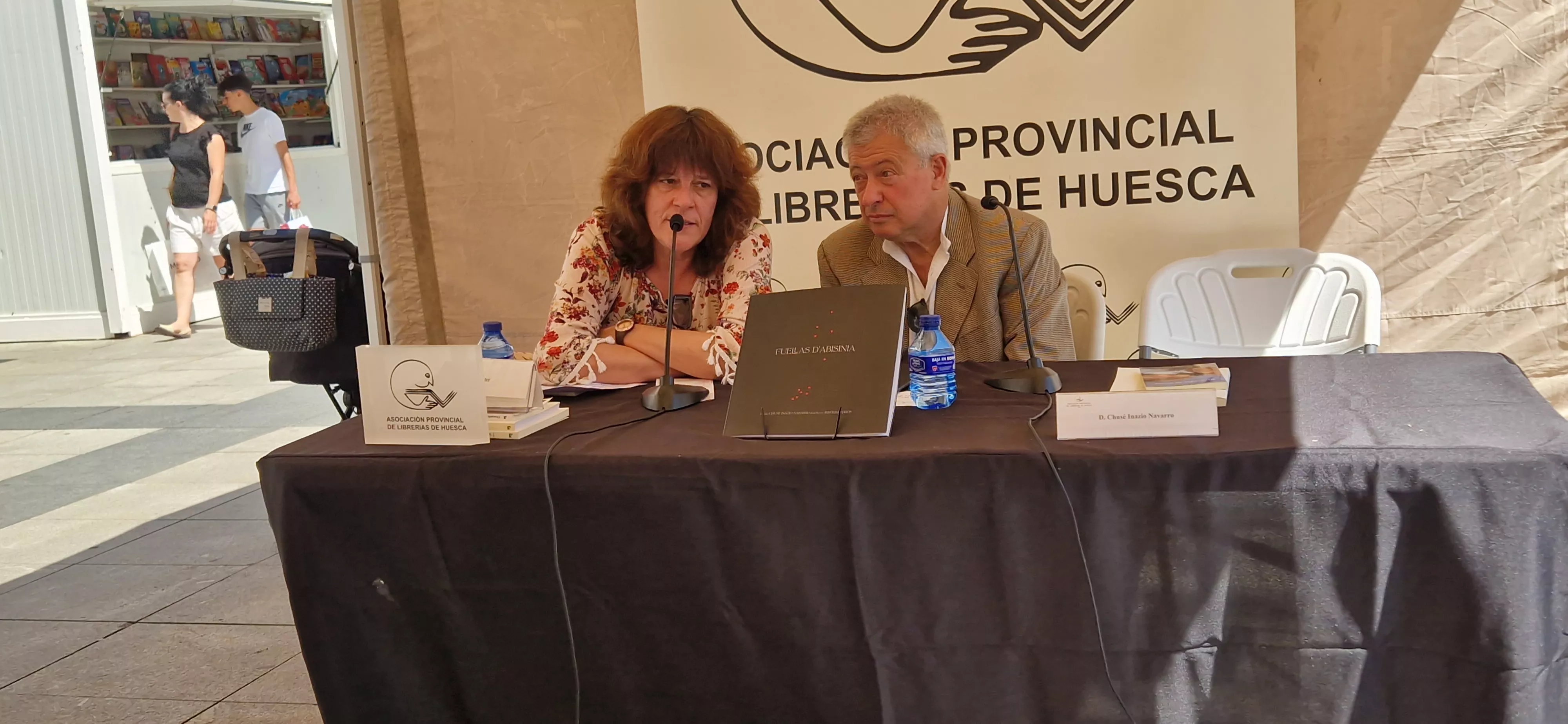 Ana Escar y Chusé Inazio Nabarro. Foto Myriam Martínez