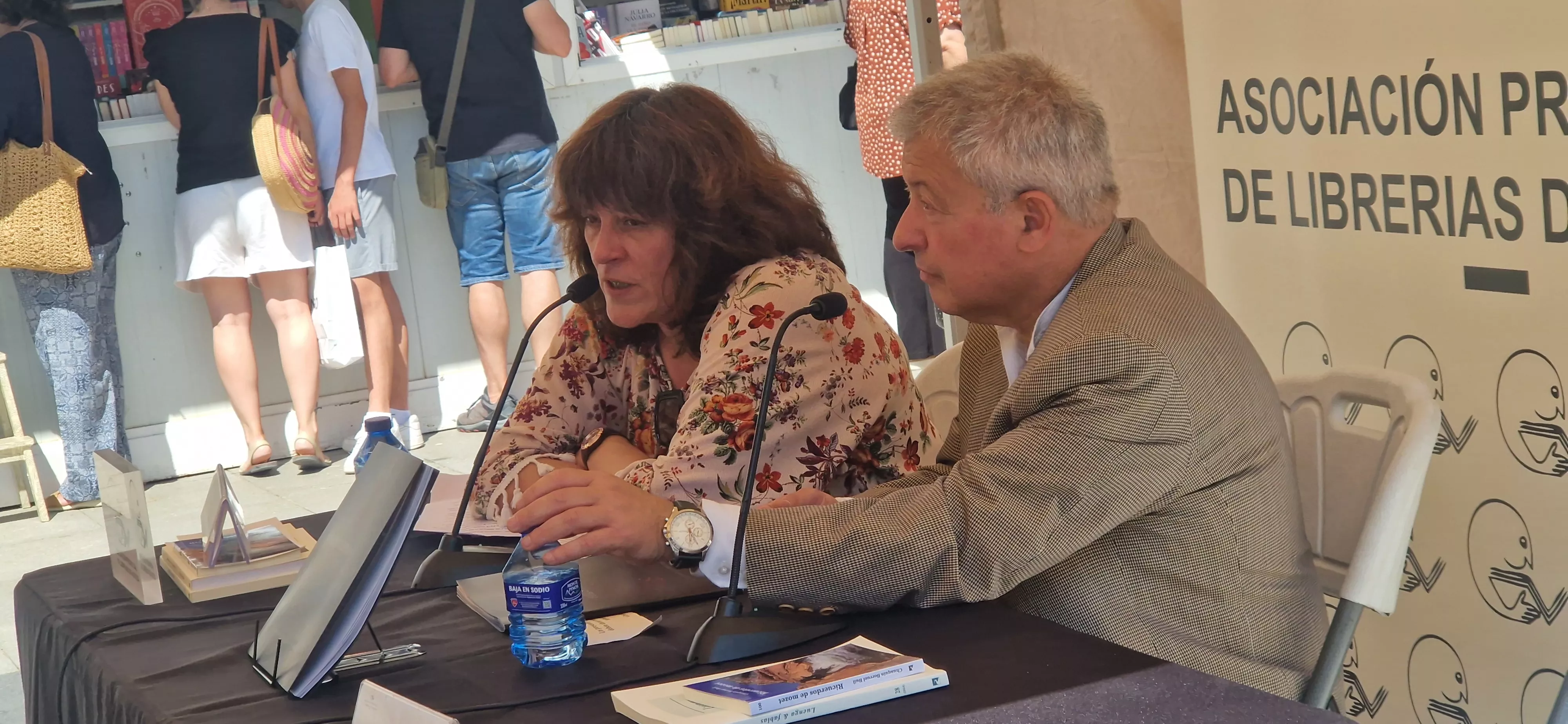 Ana Escar y Chusé Inazio Nabarro. Foto Myriam Martínez