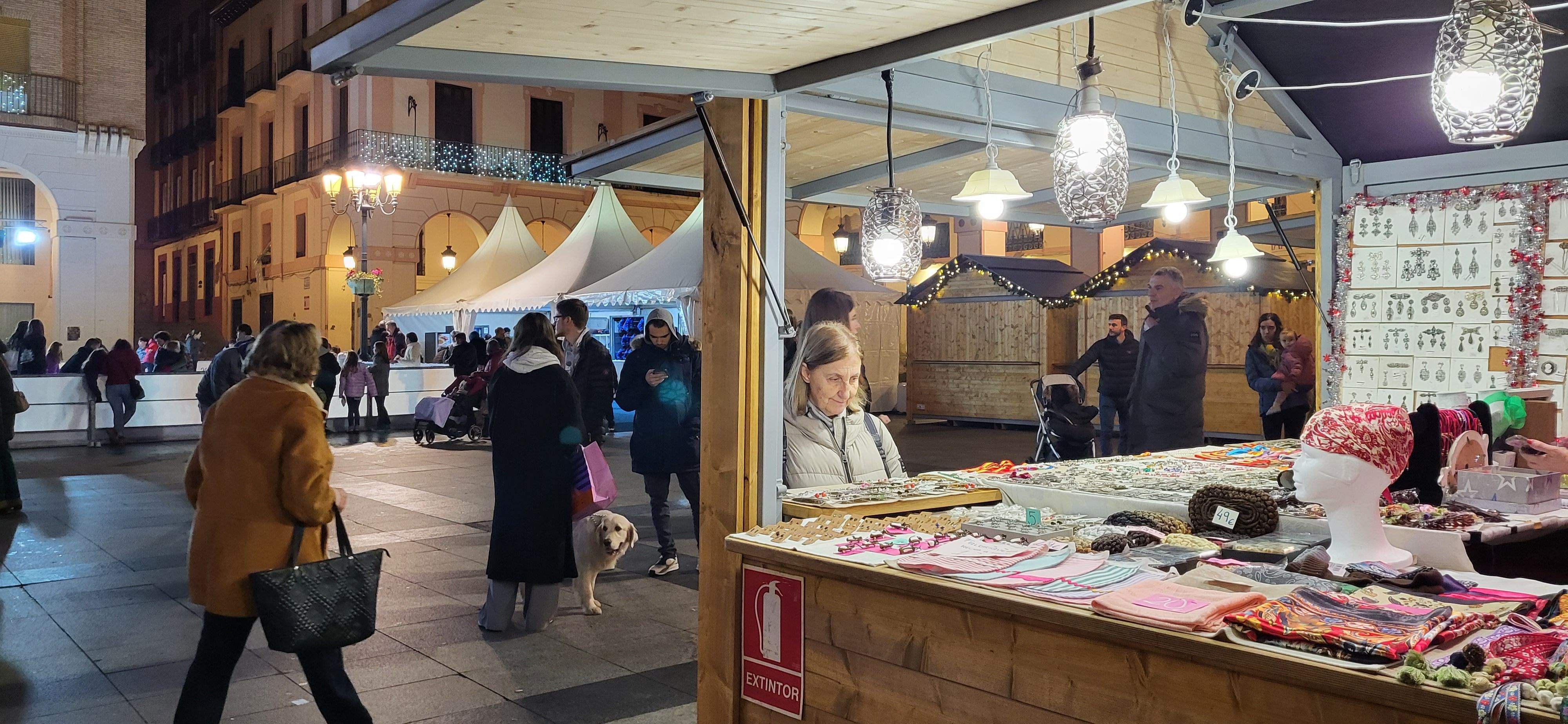 Feria de Artesanía de Huesca en Navidad