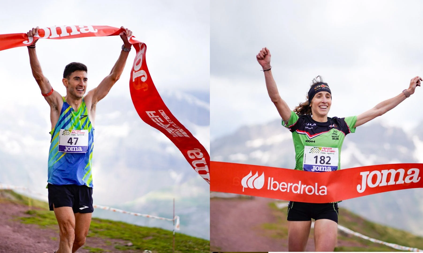 Álex García Carrillo y Naiara Irigoyen, campeones de España y billete para el Mundial.