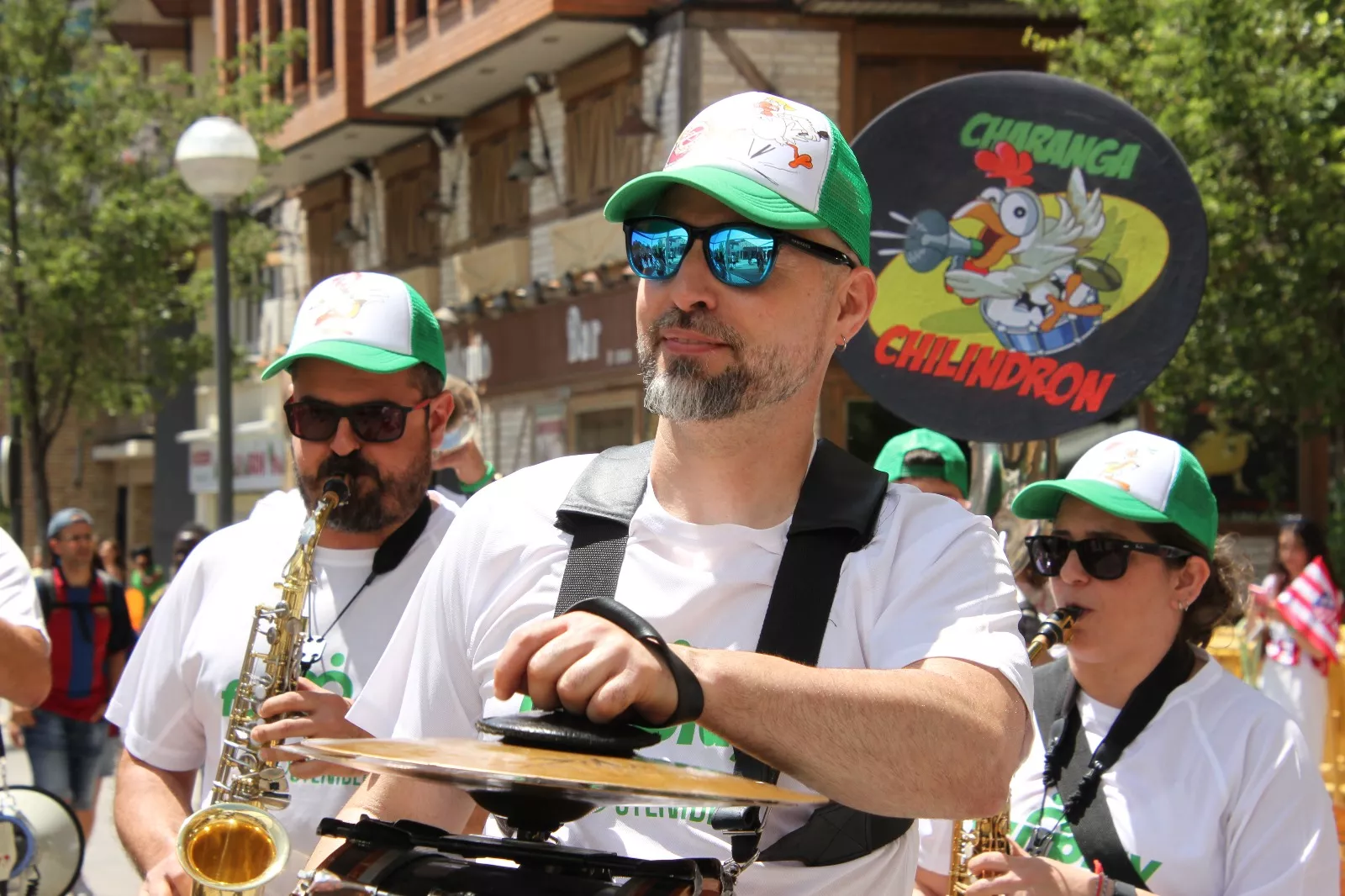 Fan Zone este sábado en Huesca. Foto Carlos Neofato