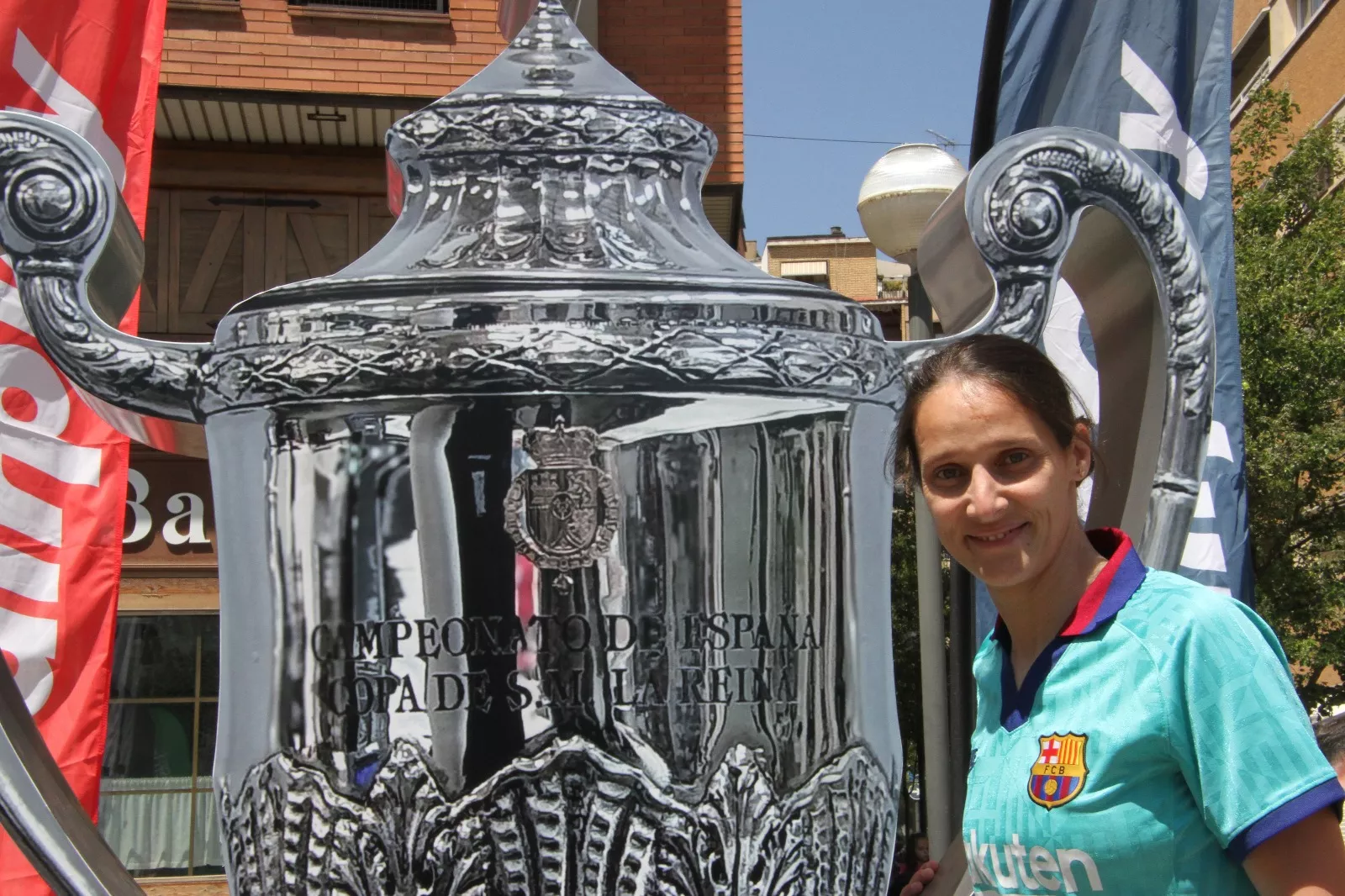 Fan Zone este sábado en Huesca. Foto Carlos Neofato