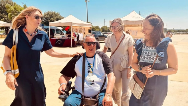 Marta Escartín, José Más, María Charte y Carmen Susín. Marta Escartín, José Más, María Charte y Carmen Susín.