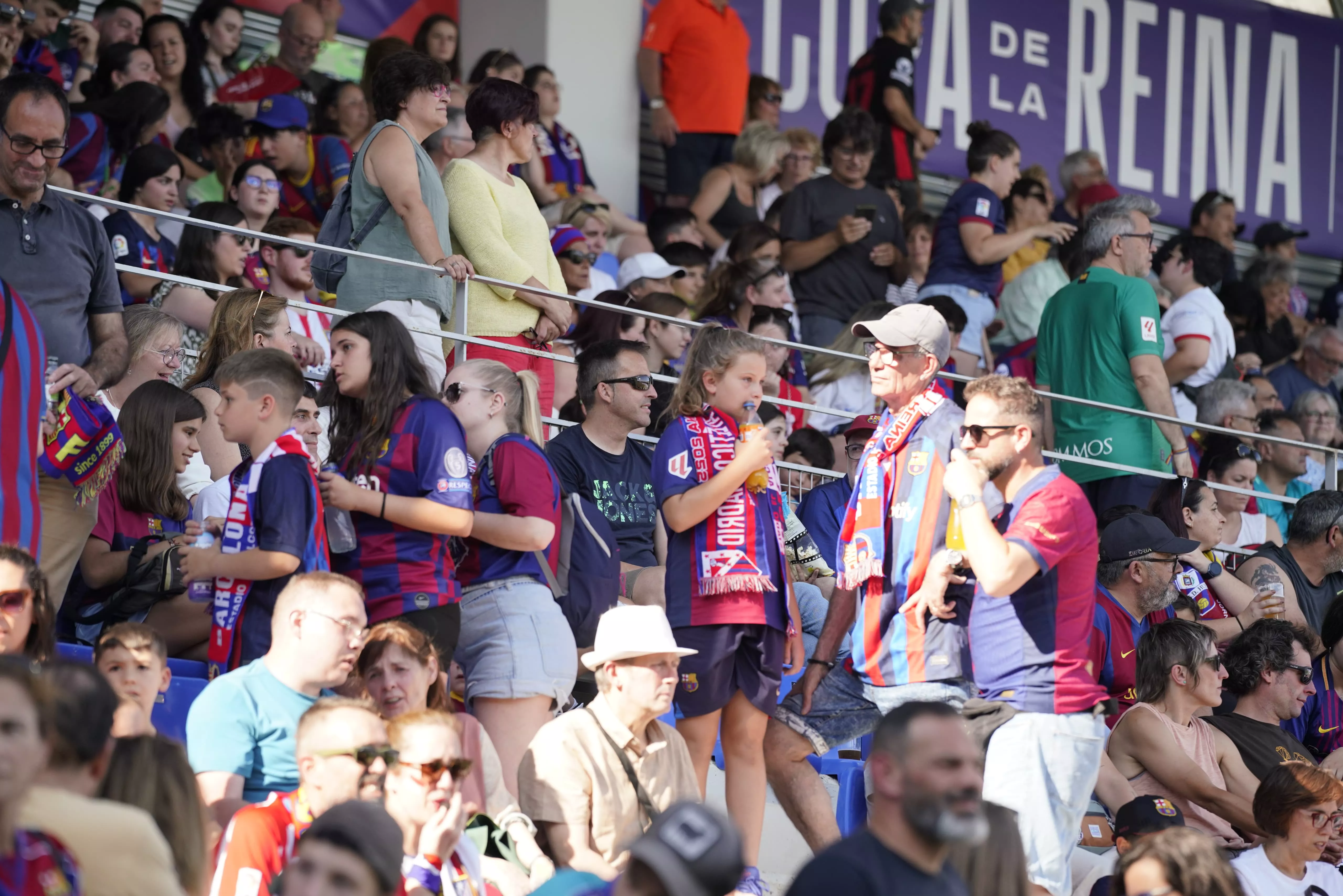Imágenes del FC Barcelona-Atlético de Madrid, final de la Copa de la Reina. Foto: Daniel Vidal / @fotomaniafut