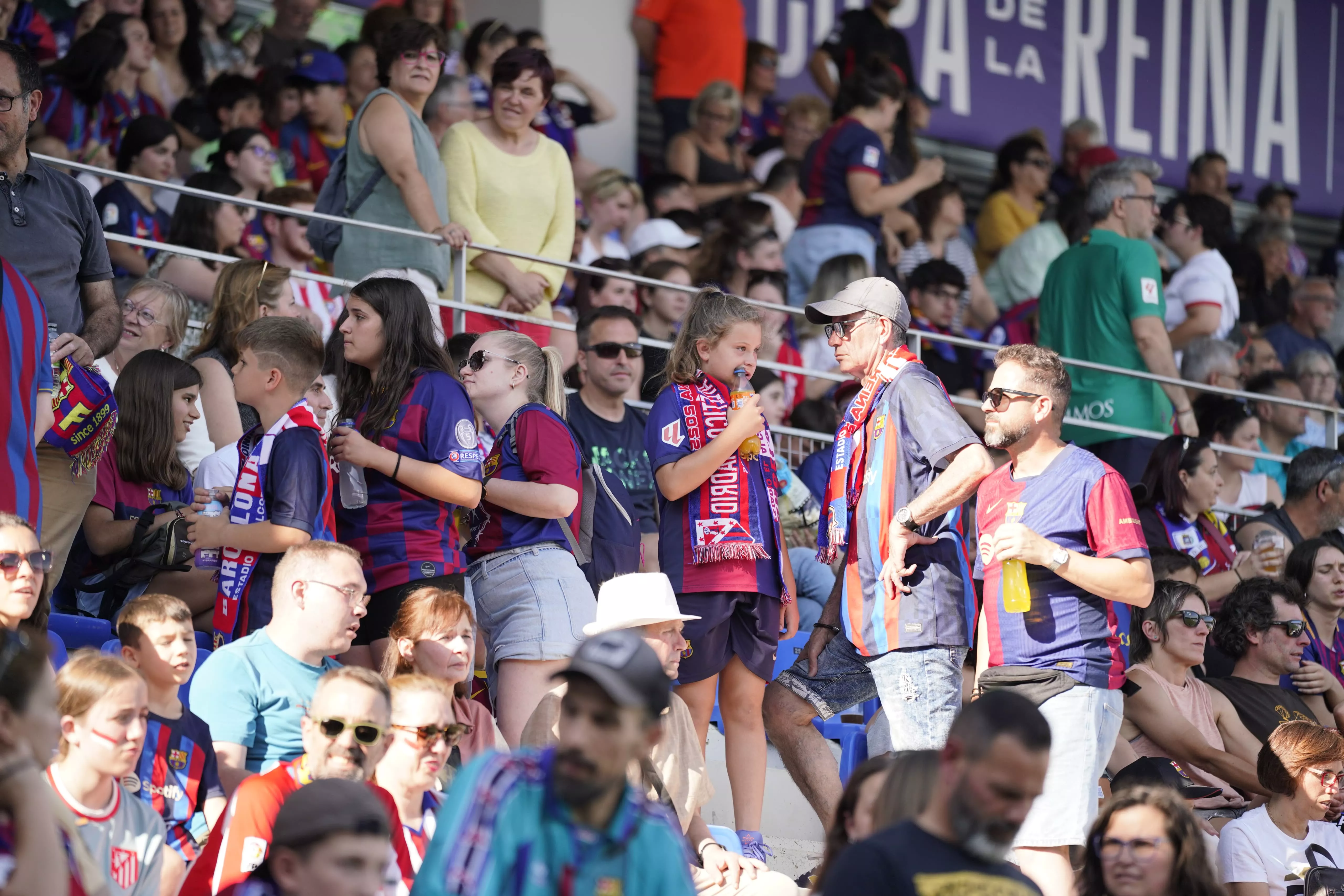 Imágenes del FC Barcelona-Atlético de Madrid, final de la Copa de la Reina. Foto: Daniel Vidal / @fotomaniafut