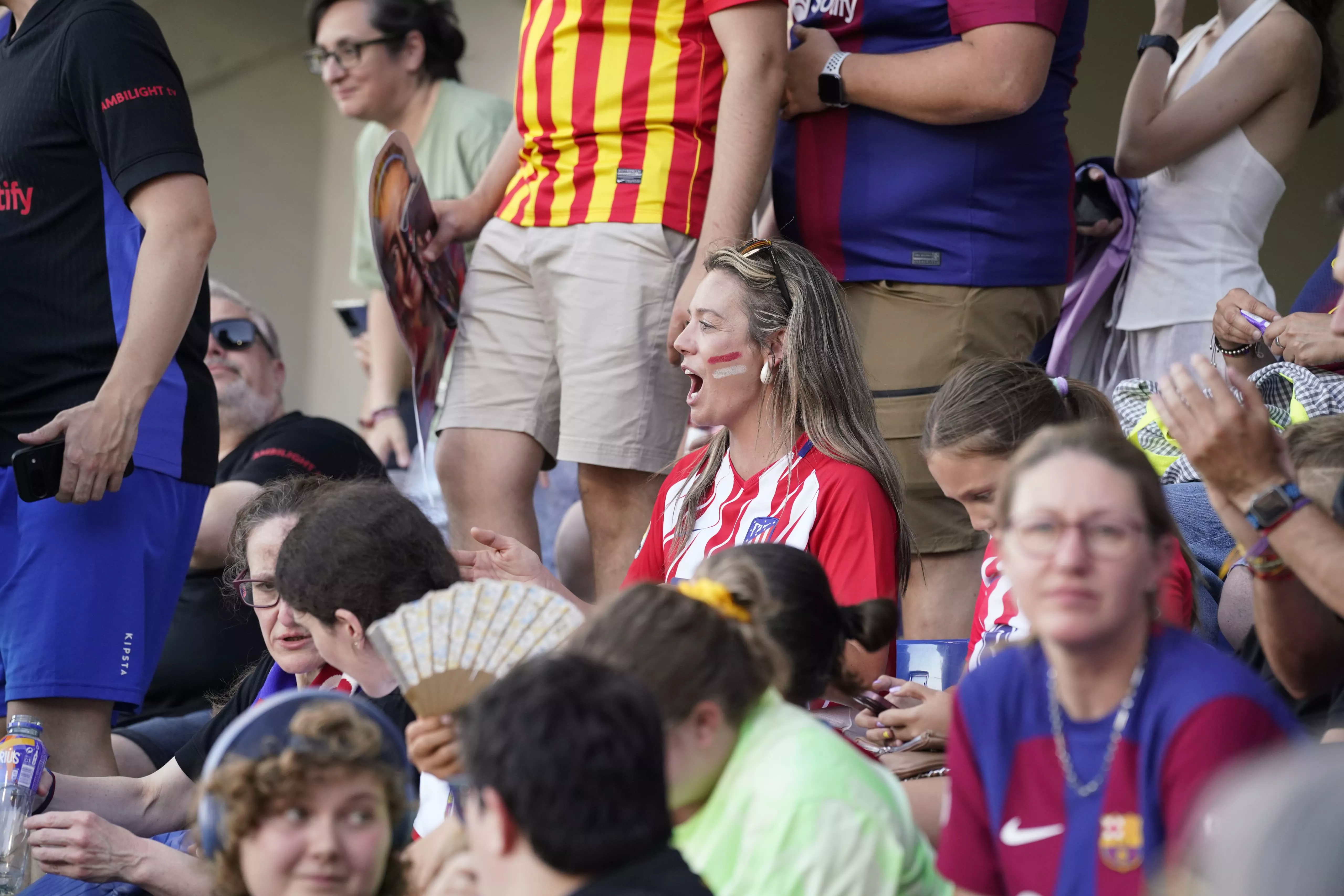 Imágenes del FC Barcelona-Atlético de Madrid, final de la Copa de la Reina. Foto: Daniel Vidal / @fotomaniafut