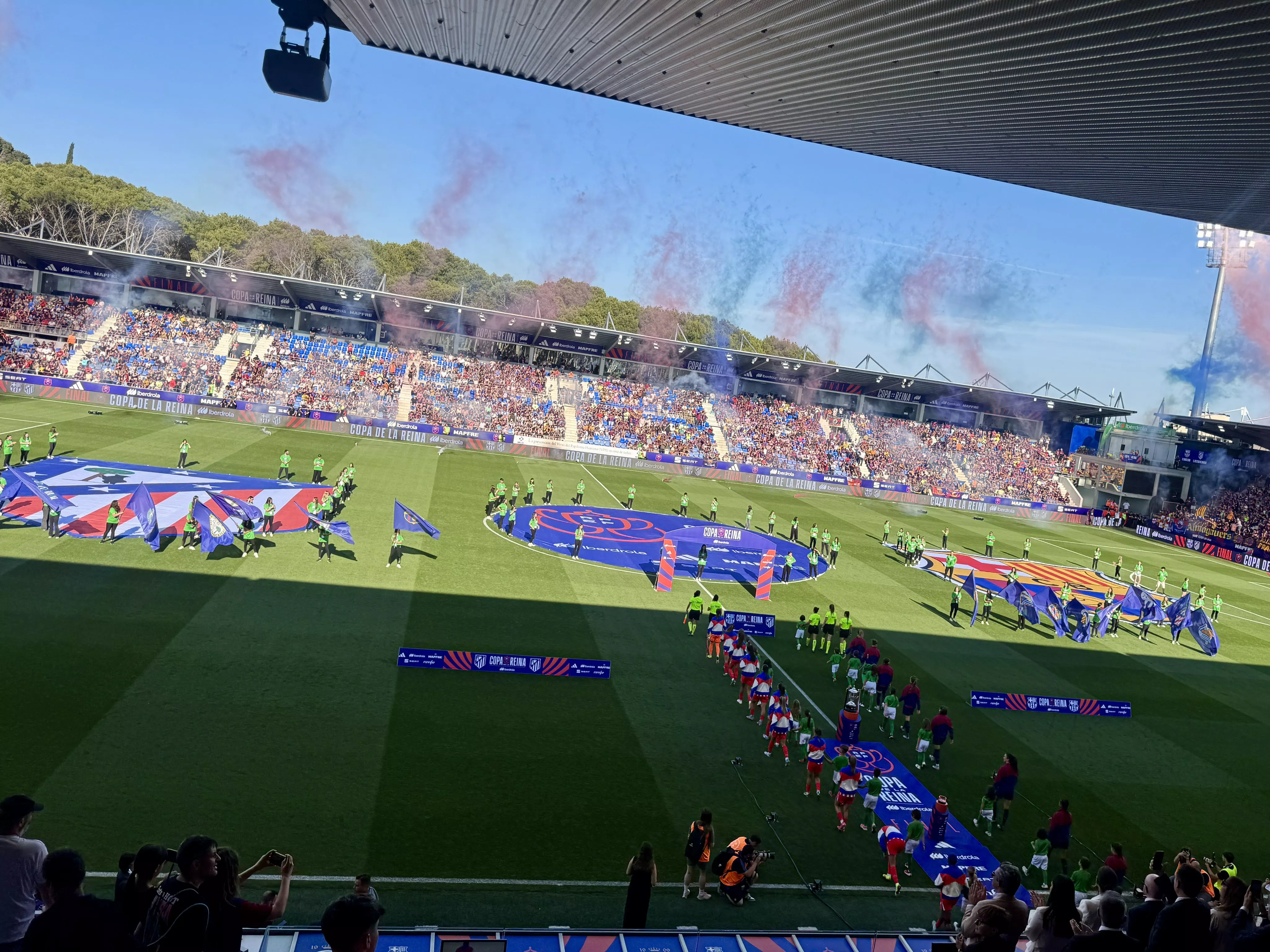 Imágenes del FC Barcelona-Atlético de Madrid, final de la Copa de la Reina. Foto: SDH