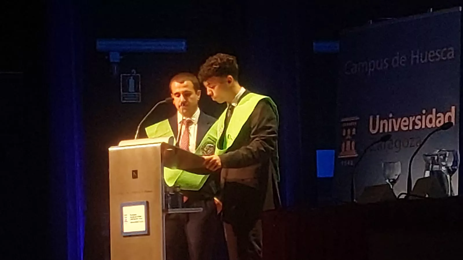 Acto de fin de carrera de la Facultad de Ciencias de la Salud y el Deporte