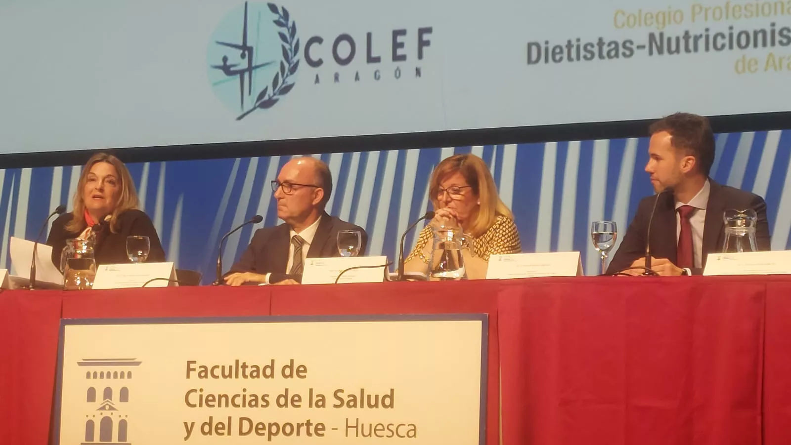 Acto de fin de carrera de la Facultad de Ciencias de la Salud y el Deporte