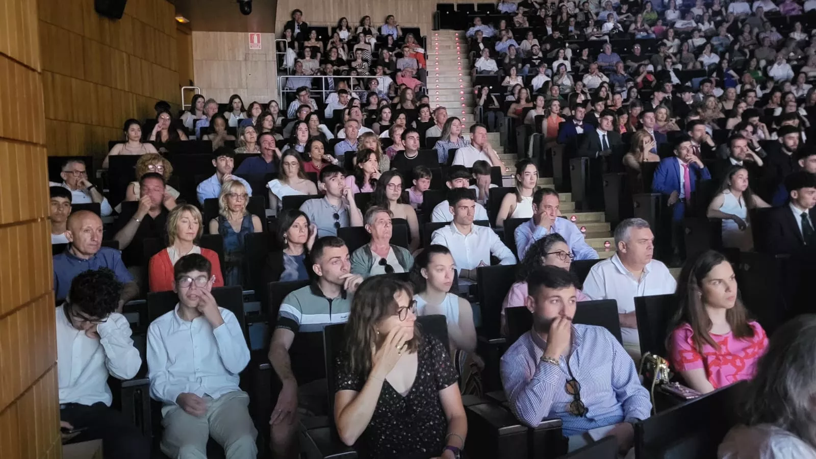 Acto de fin de carrera de la Facultad de Ciencias de la Salud y el Deporte