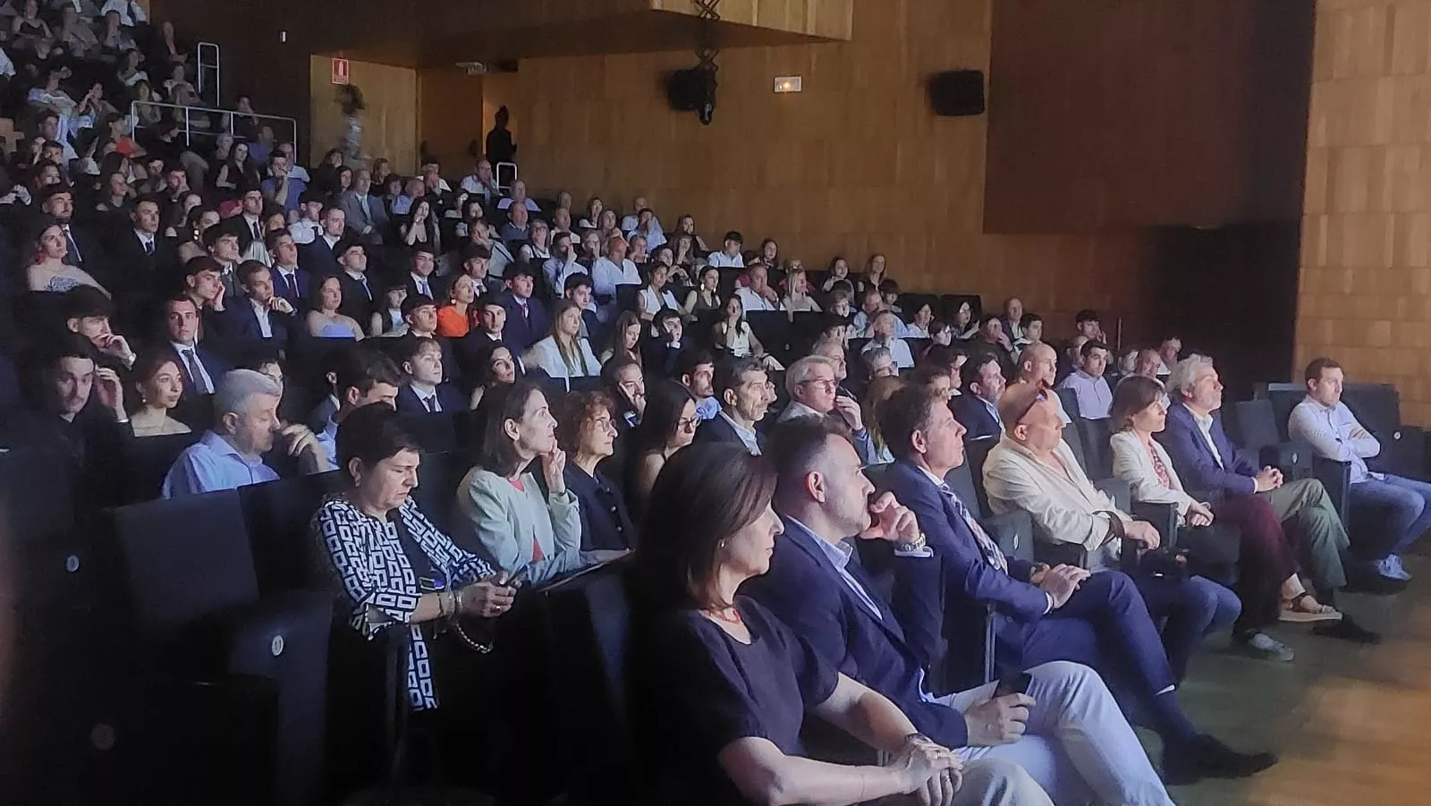 Acto de fin de carrera de la Facultad de Ciencias de la Salud y el Deporte