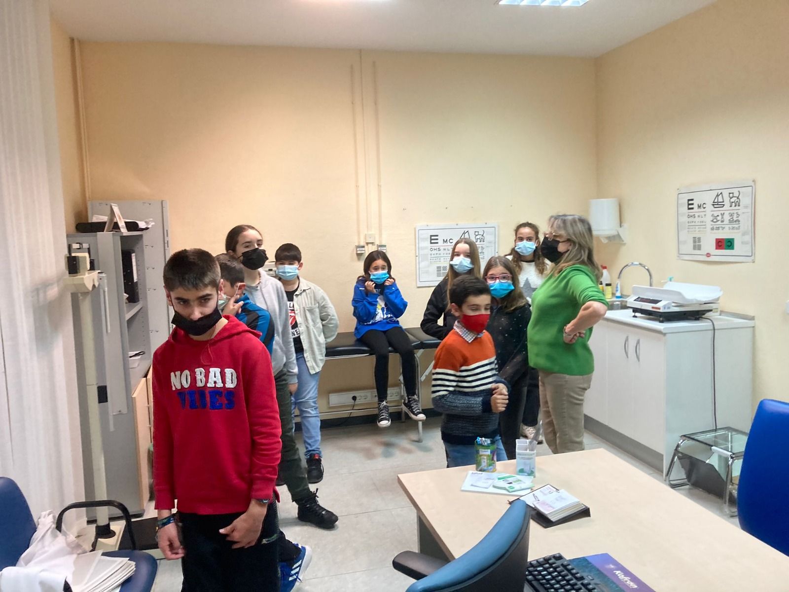 La Ciudad de las Niñas y los Niños de Huesca en las consultas médicas.